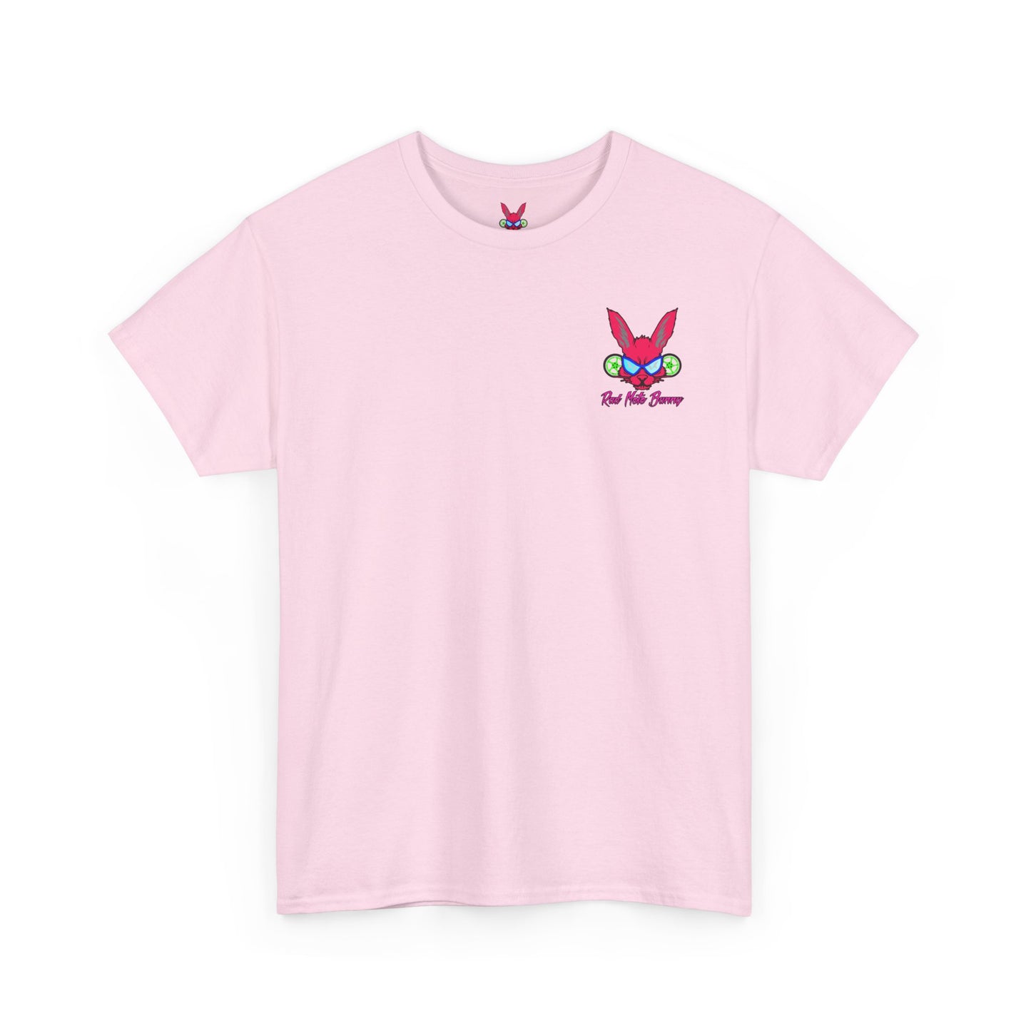 Comedian Moto Bunny, Rad Moto Bunny, Heavy Cotton T-Shirt