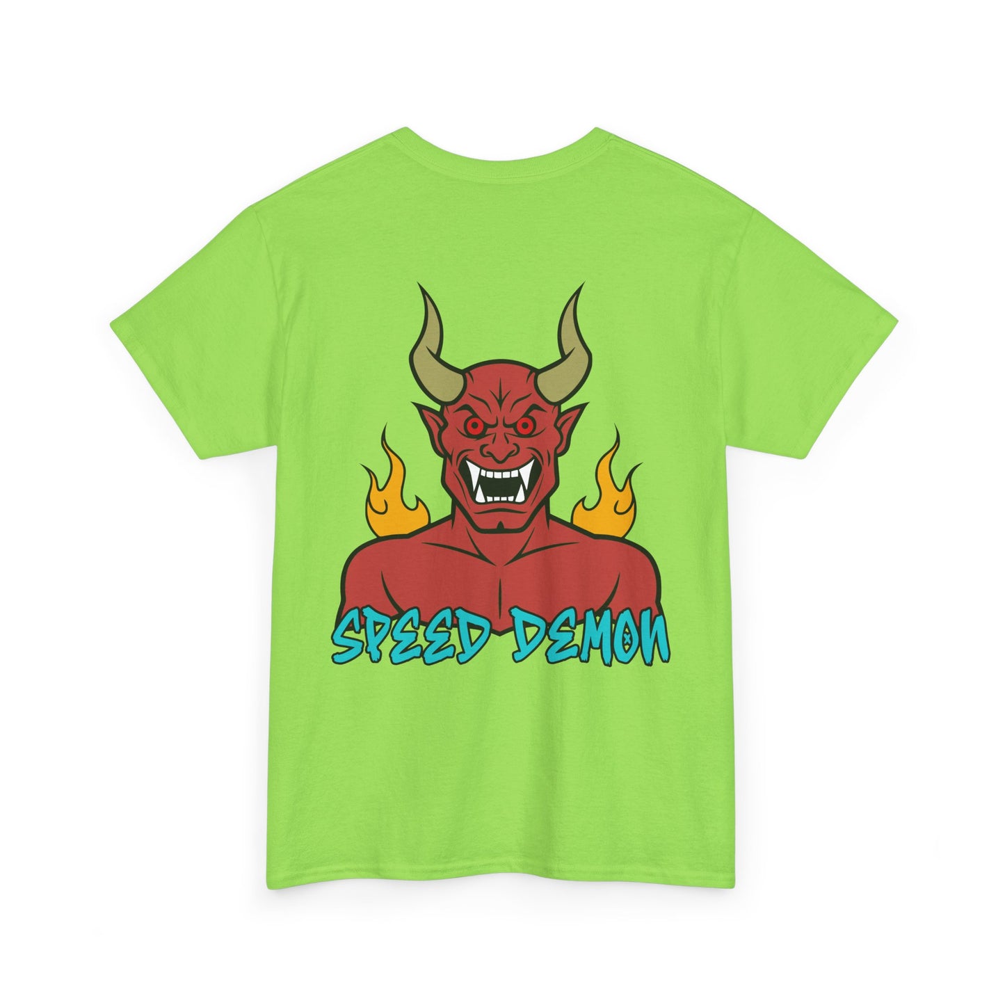 Speed Demon, Rad Moto Bunny, Heavy Cotton T-Shirt