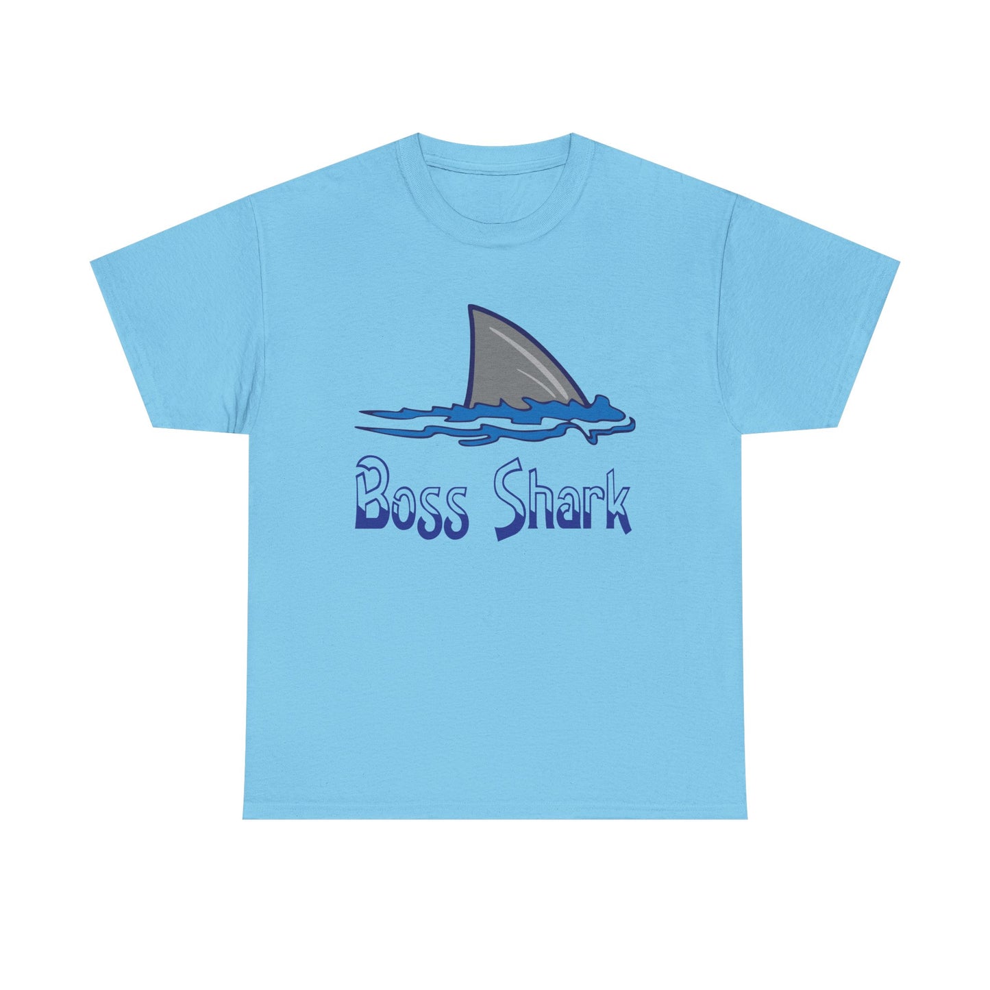 Boss Shark. Heavy Cotton T-Shirt