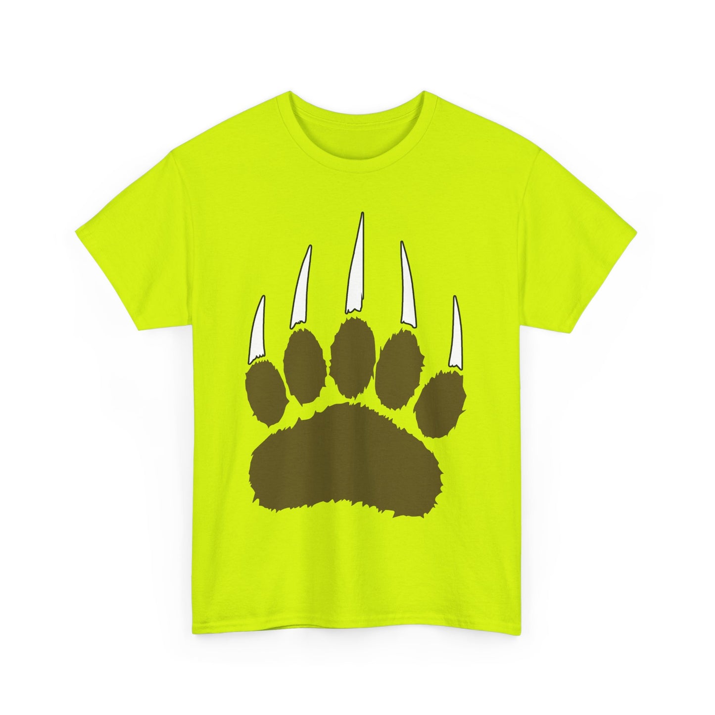 Bear Paw. Heavy Cotton T-Shirt