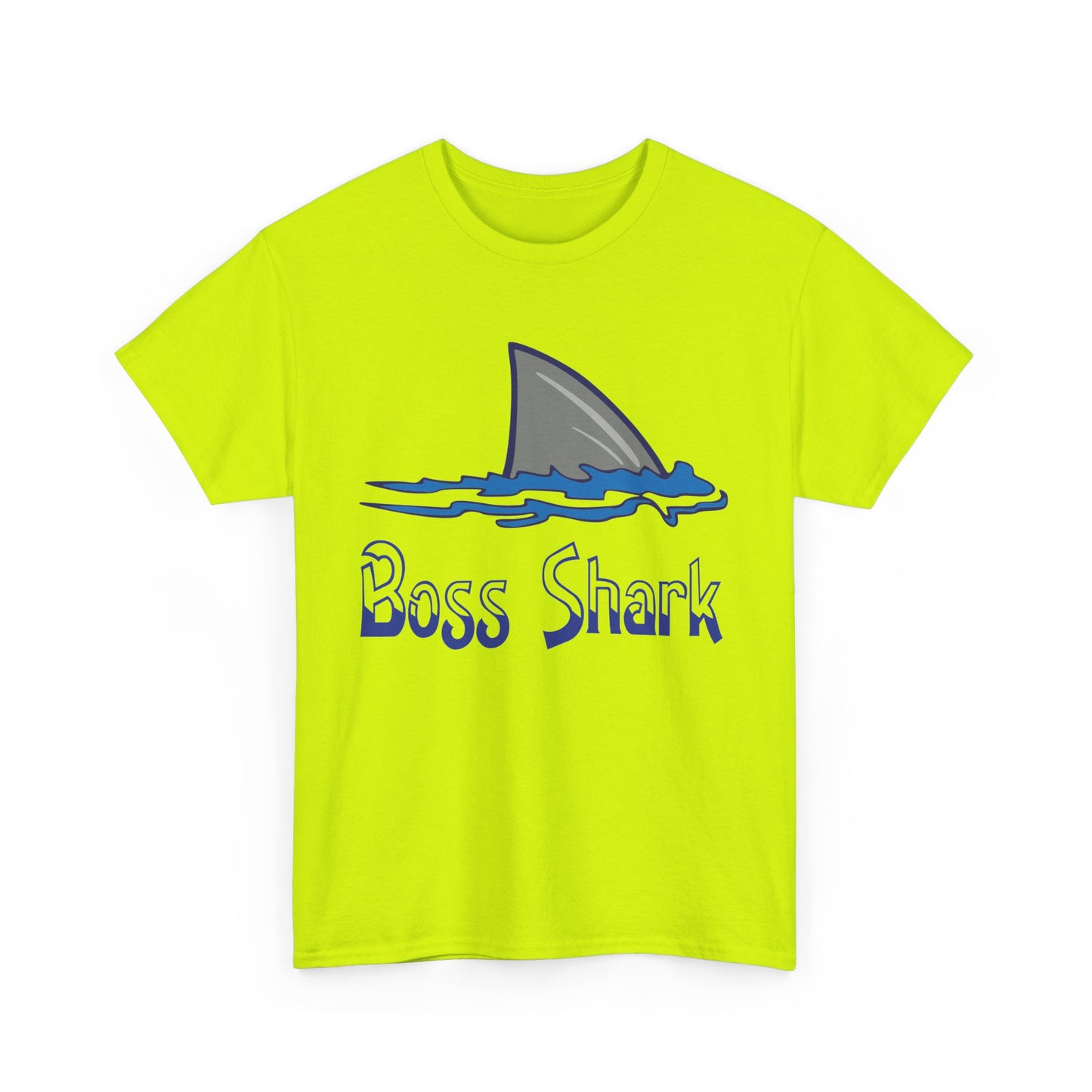 Boss Shark. Heavy Cotton T-Shirt