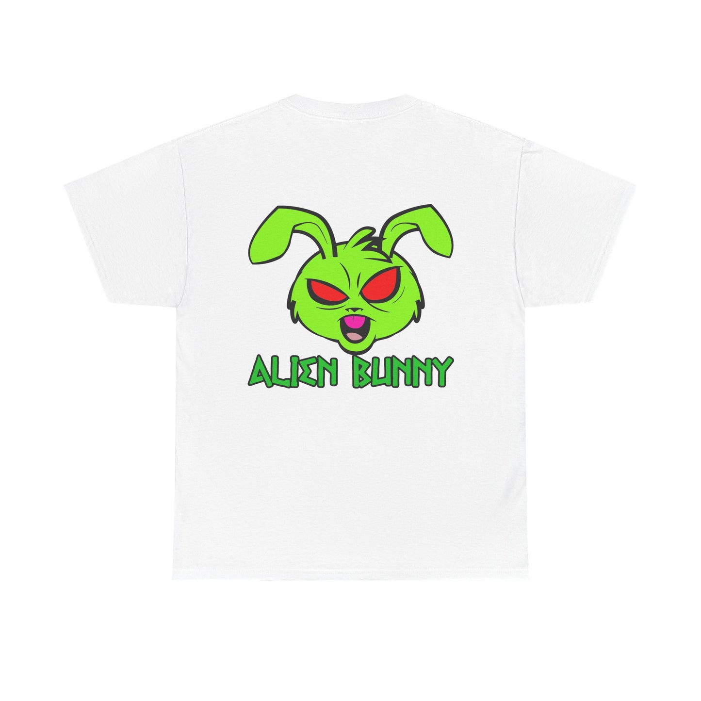 Alien Bunny, Rad Moto Bunny, Heavy Cotton T-Shirt