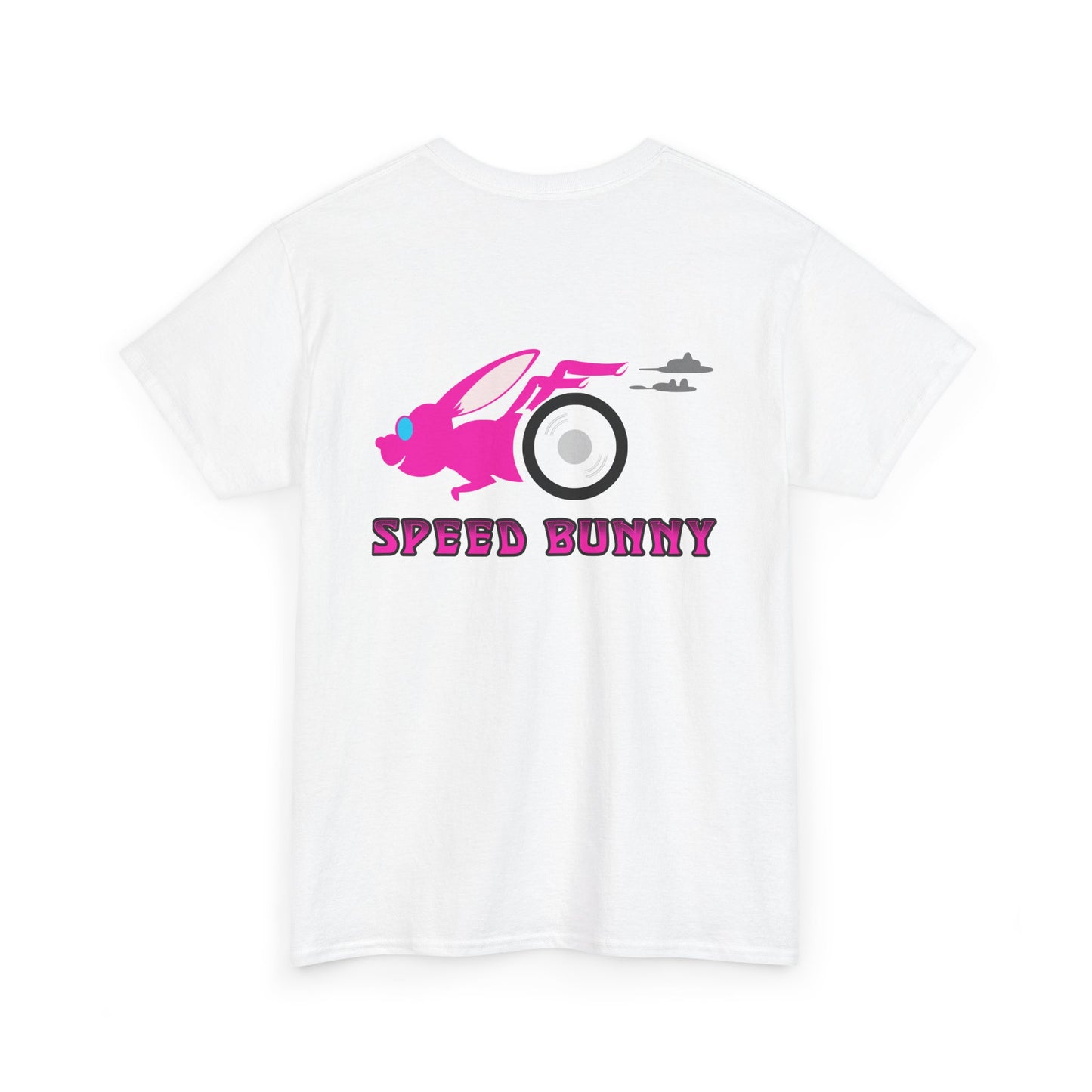 Speed Bunny, Rad Moto Bunny, Heavy Cotton T-Shirt