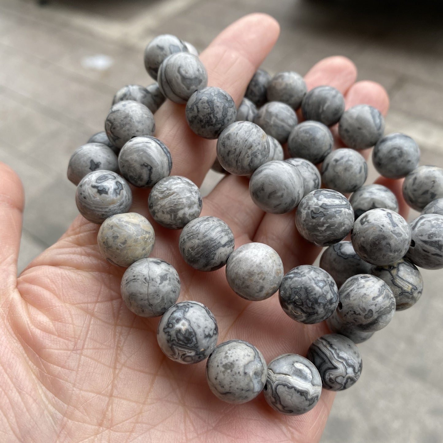 Map Stone Bracelet
