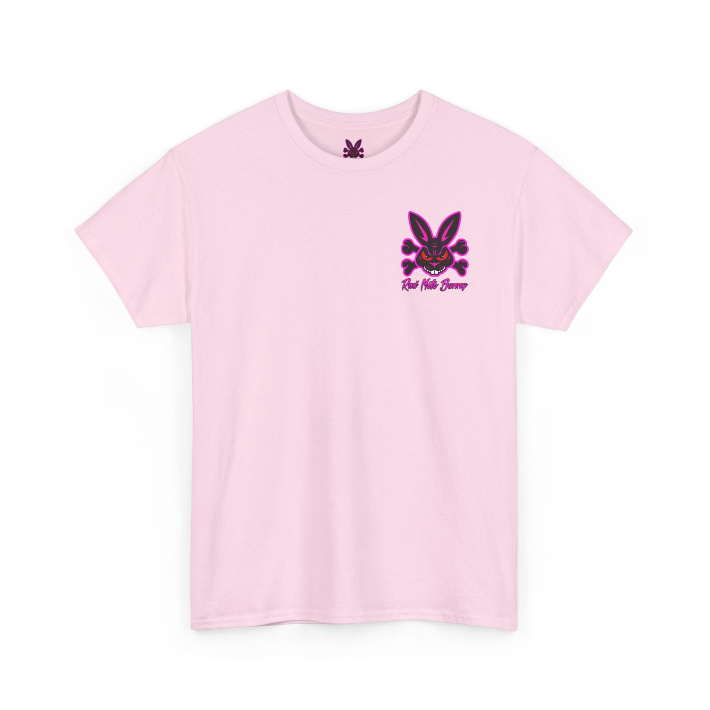 Da Bunny Bomb, Rad Moto Bunny, Heavy Cotton T-Shirt