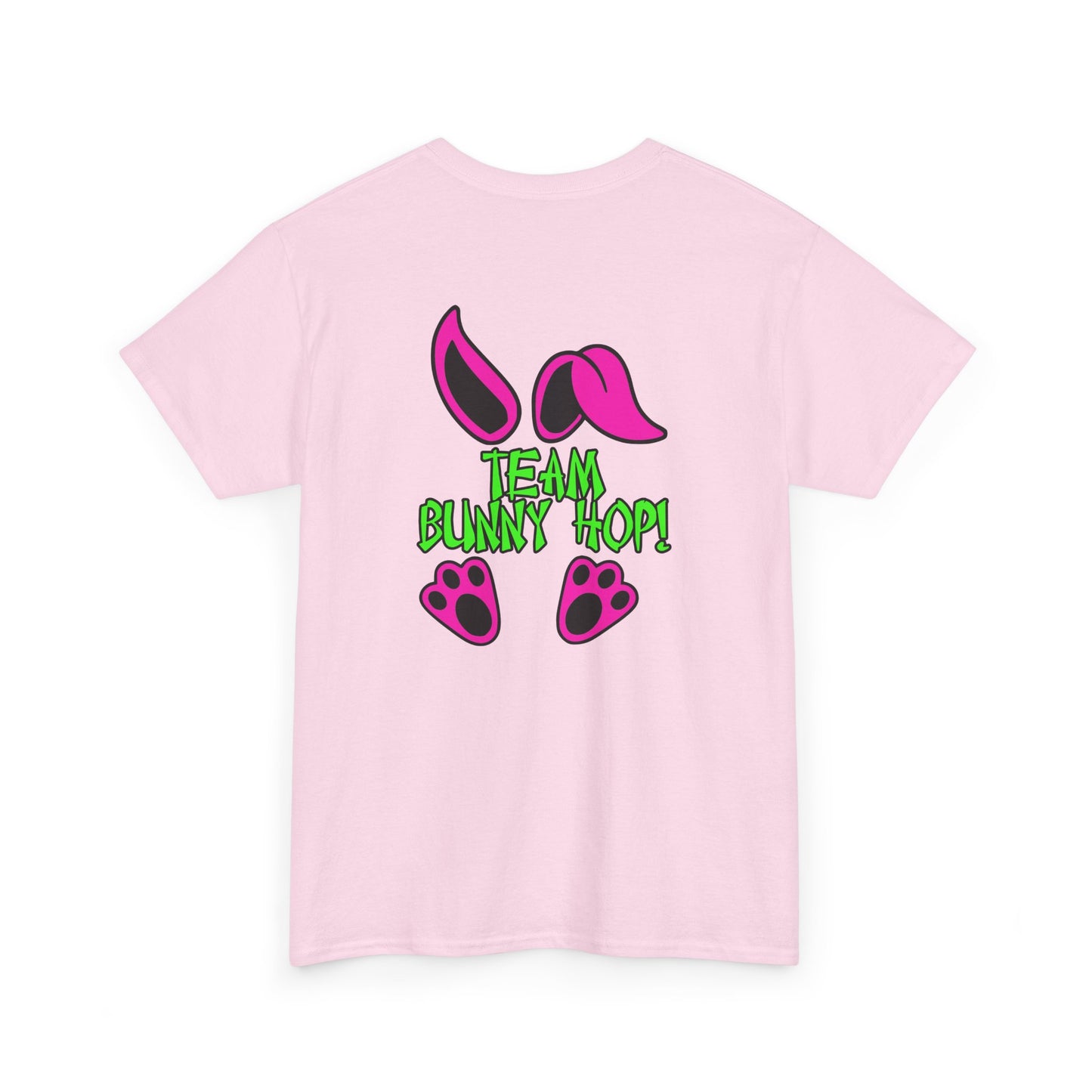 Team Bunny Hop, Rad Moto Bunny, Heavy Cotton T-Shirt