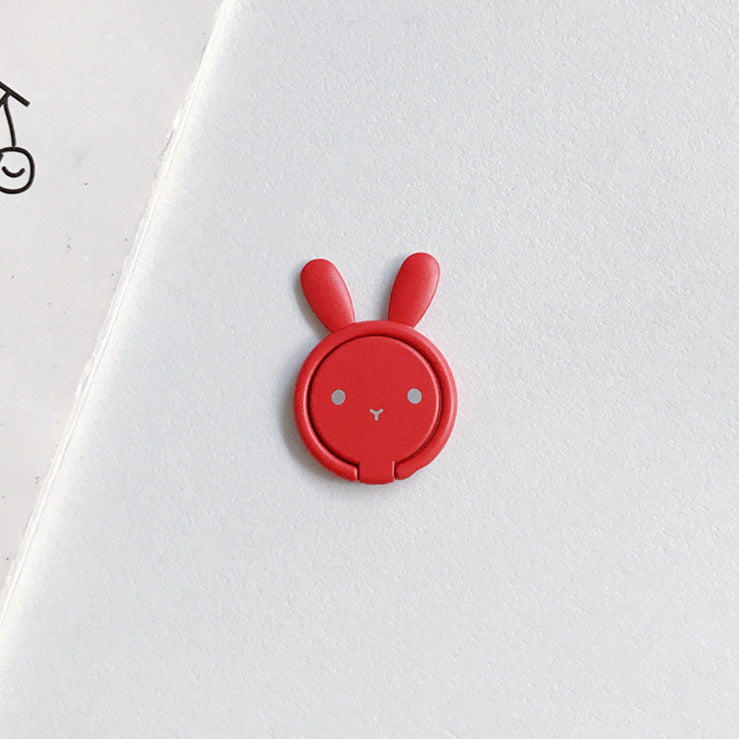 Rabbit Head Ring Buckle Mobile Phone Holder