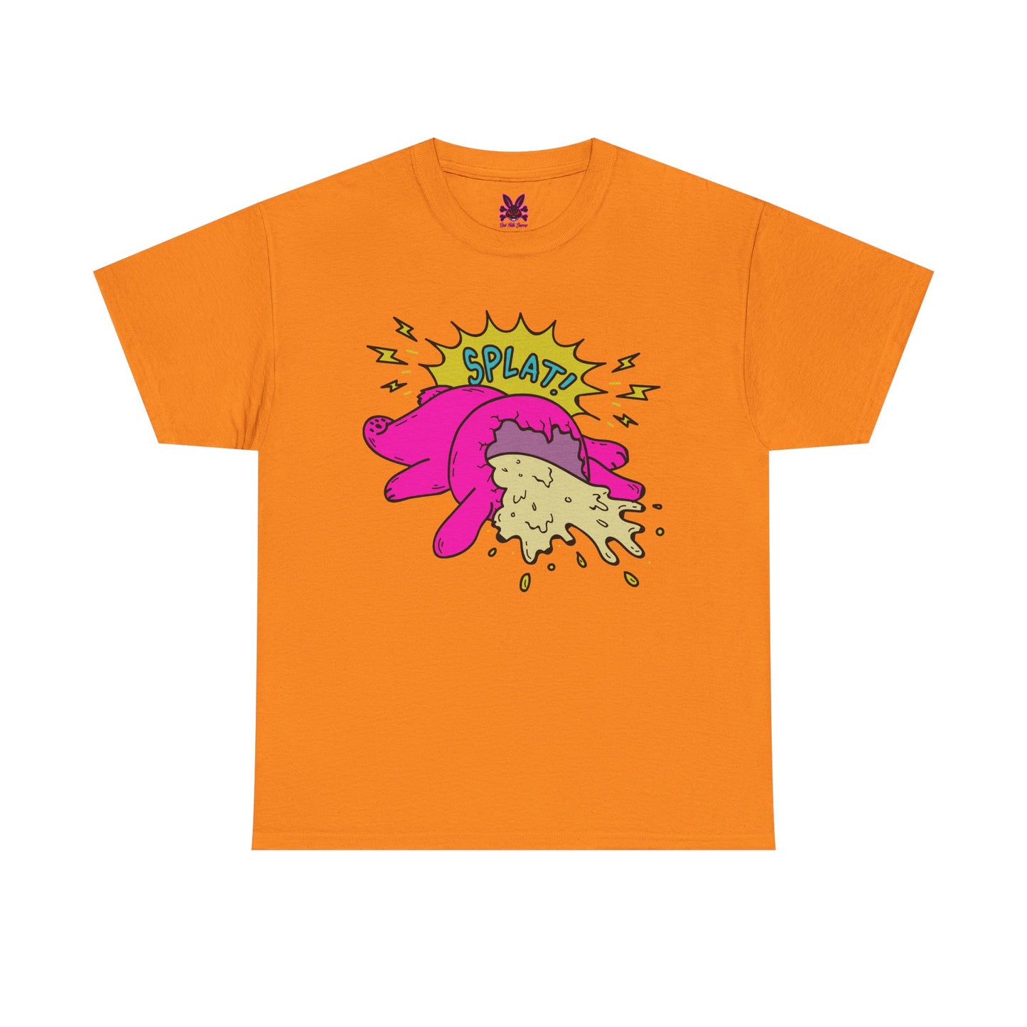 Splat Bunny, Rad Moto Bunny, Heavy Cotton T-Shirt