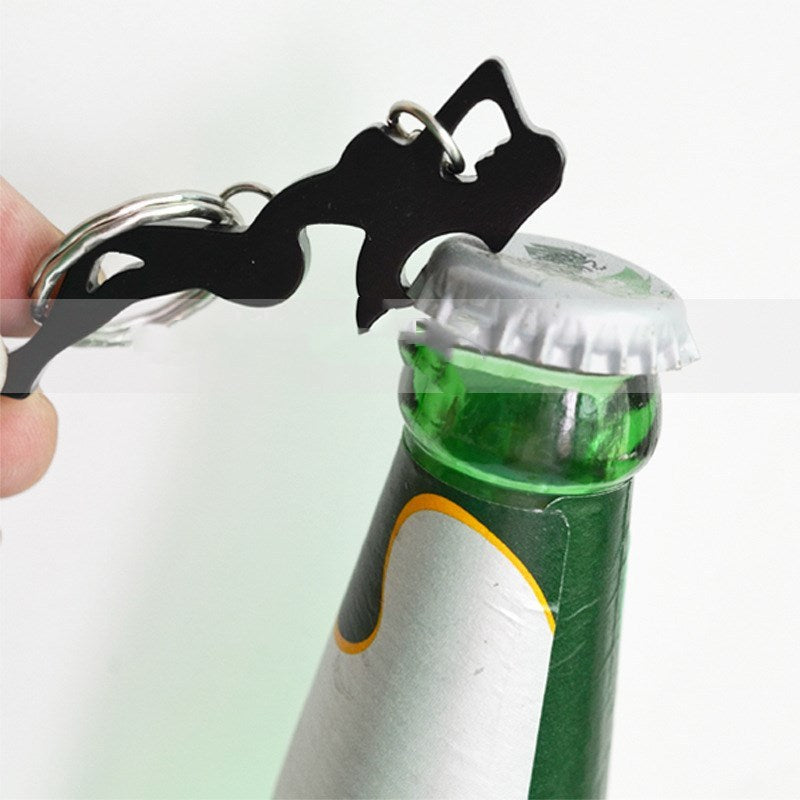 Sexy Girl Bottle Opener Keychain