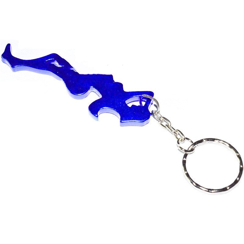 Sexy Girl Bottle Opener Keychain