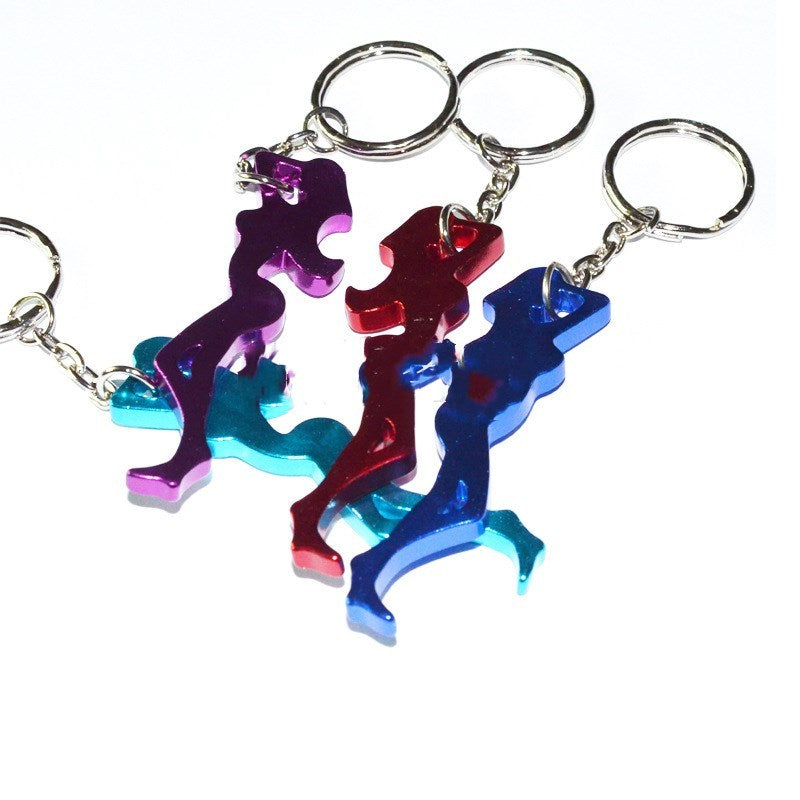 Sexy Girl Bottle Opener Keychain