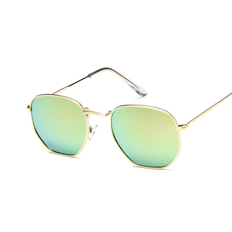 Metal Polygonal Sunglasses