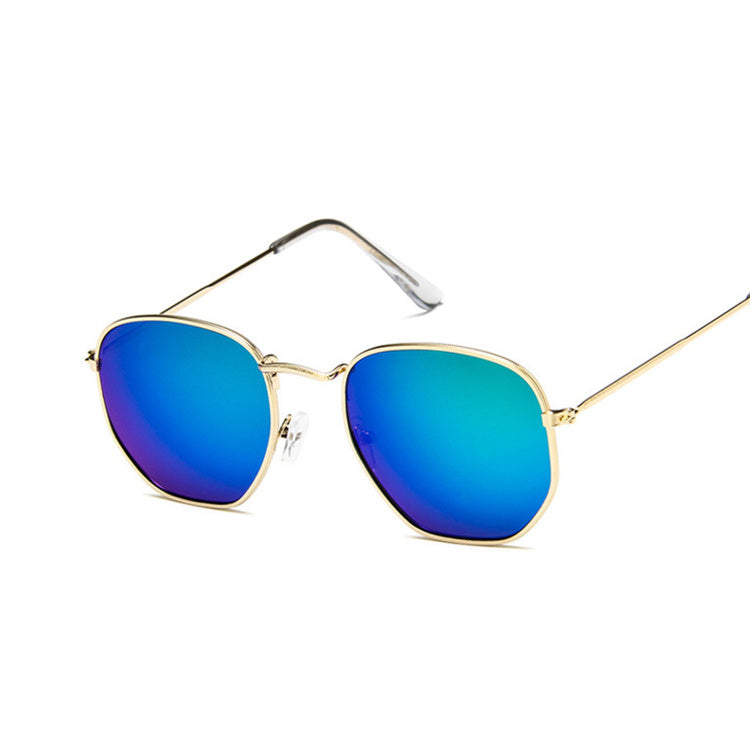 Metal Polygonal Sunglasses