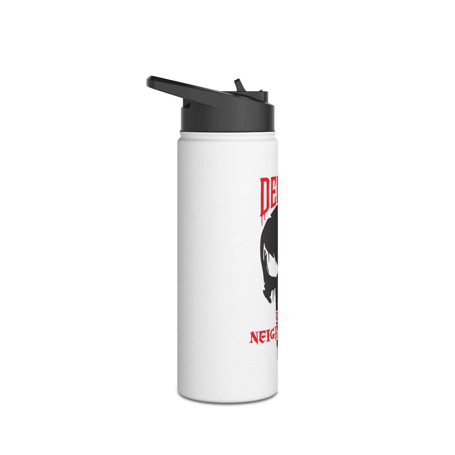Defend the Neighborhood. Stainless Steel Water Bottle