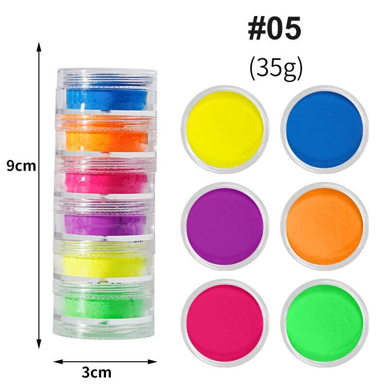6 Color set Pearl Powder