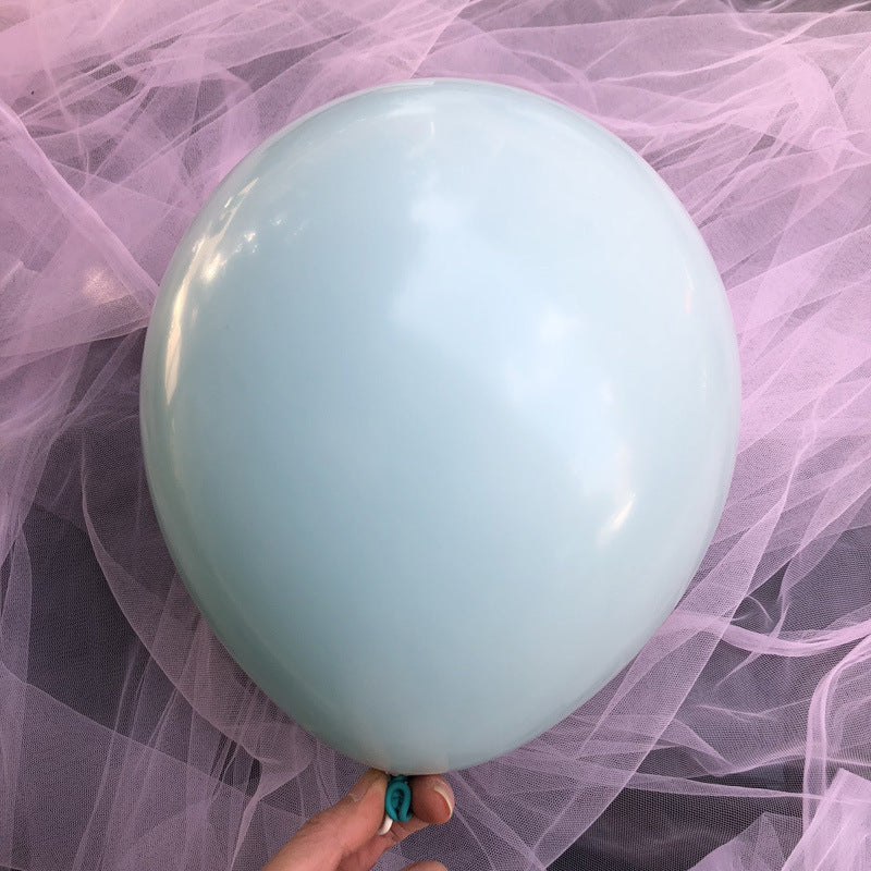 373pcs Balloons Arch Double Layer Macaron Pastel Latex Balloon Garland Kit