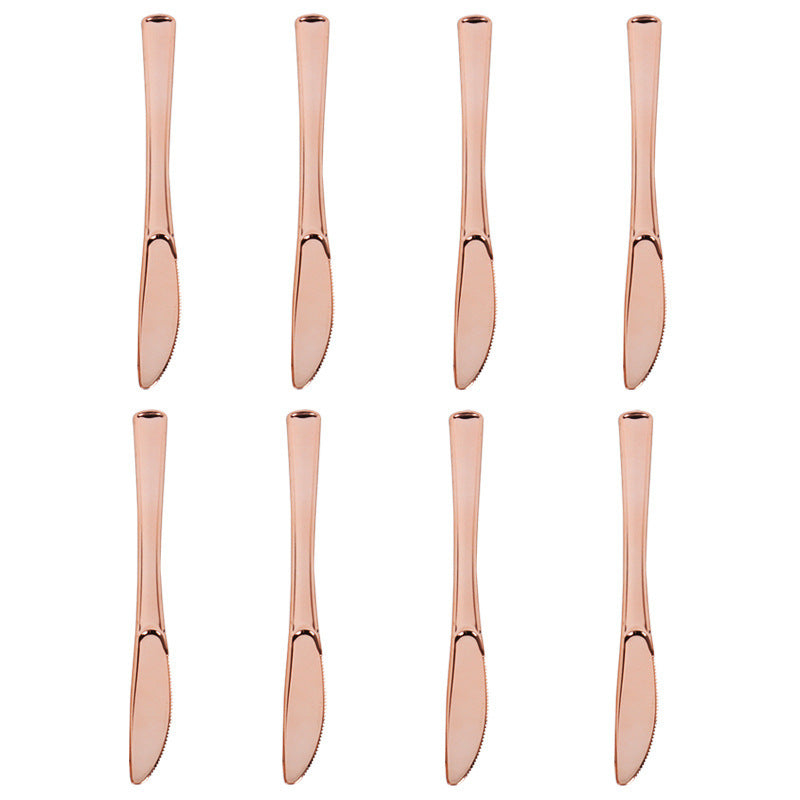 Rose Gold Disposable Party Supplies