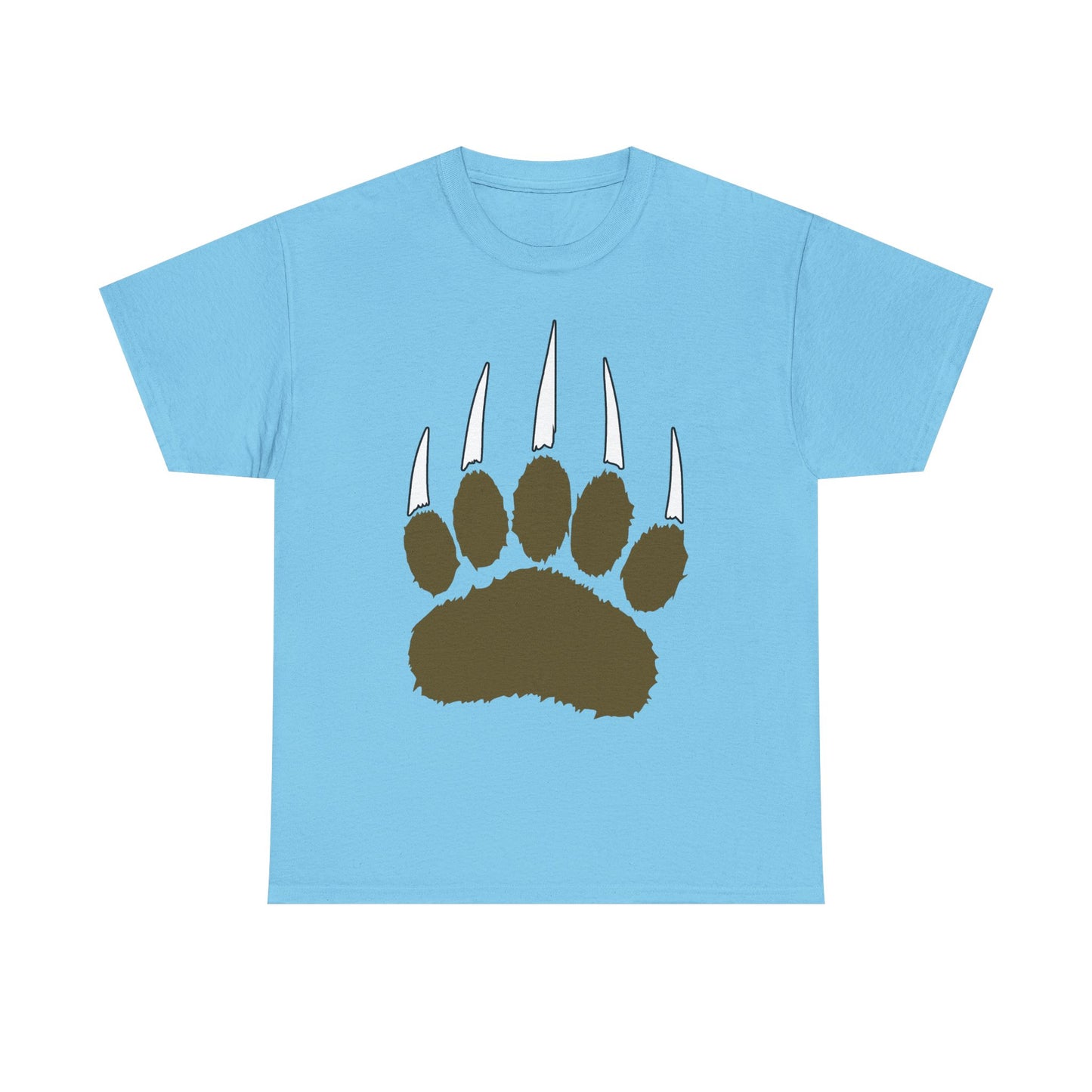 Bear Paw. Heavy Cotton T-Shirt