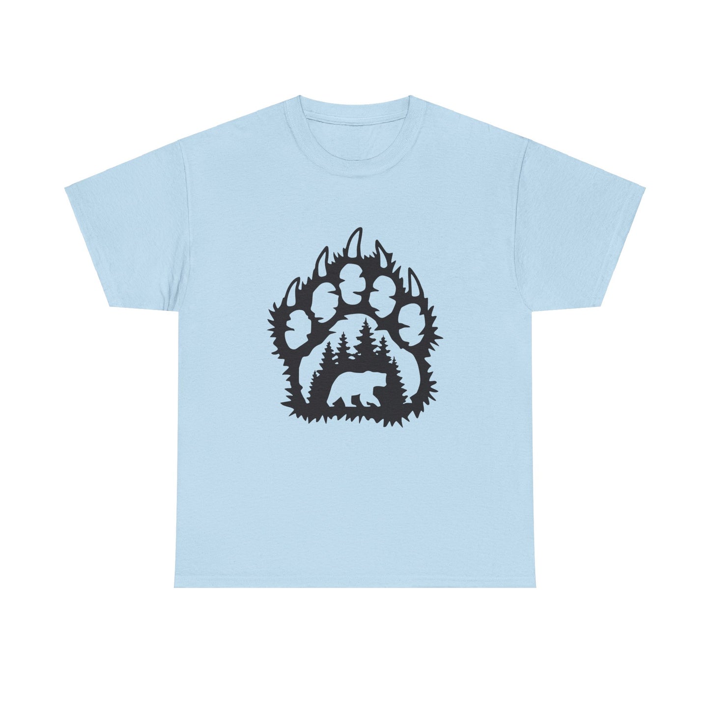 Bear Paw. Heavy Cotton T-Shirt