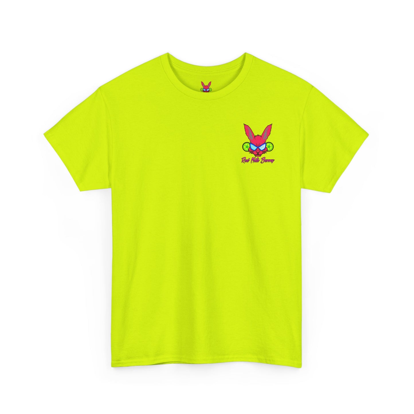 Comedian Moto Bunny, Rad Moto Bunny, Heavy Cotton T-Shirt