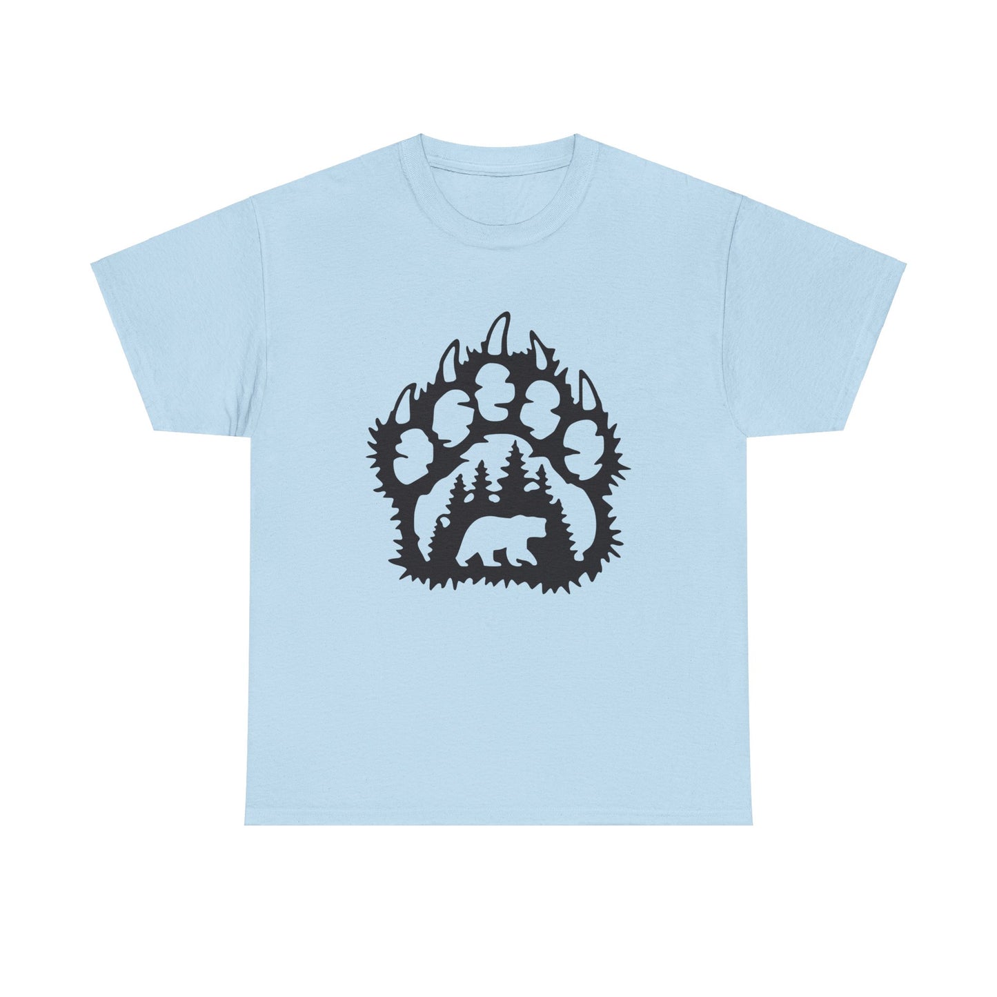 Bear Paw. Heavy Cotton T-Shirt