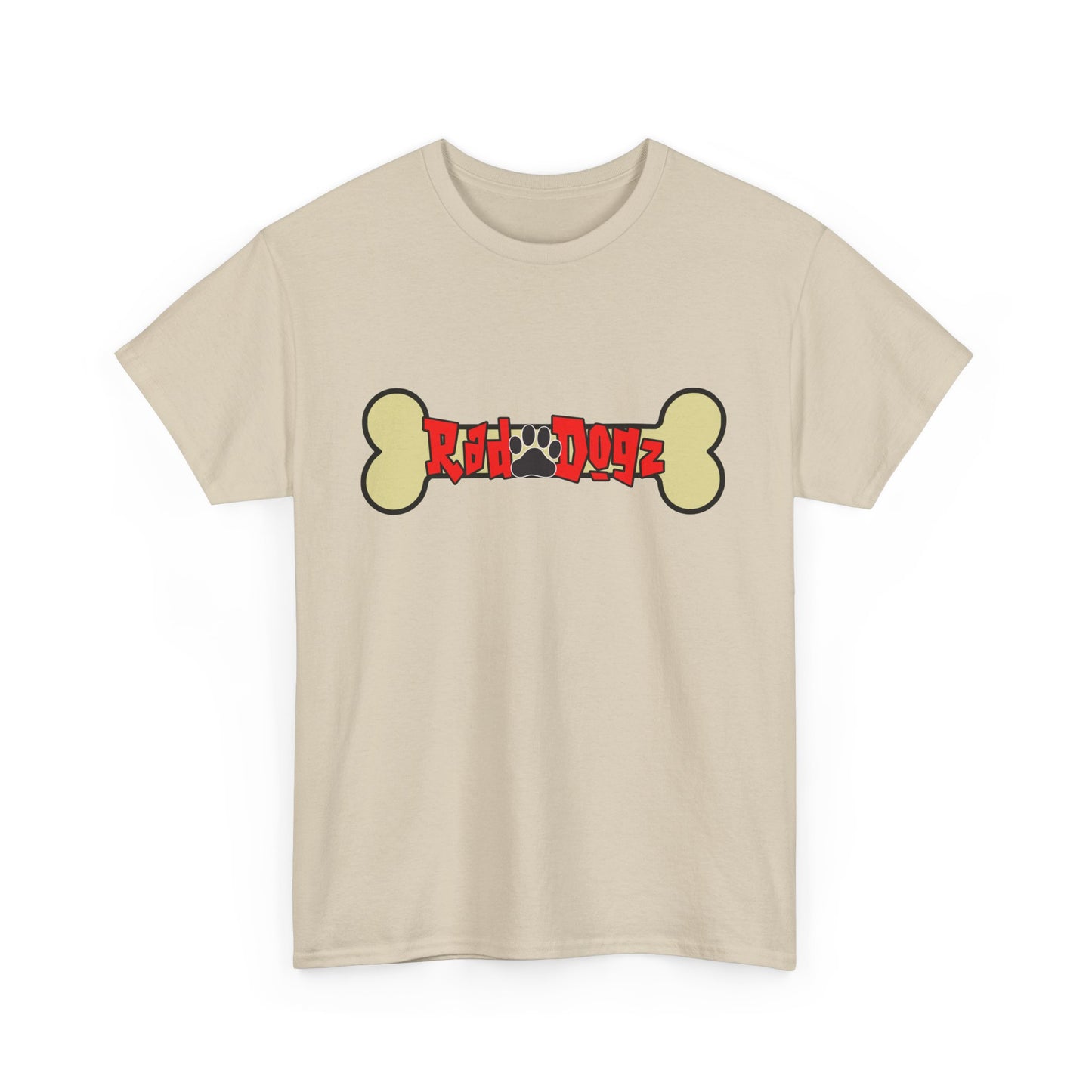 Rad Dogz Bone. Heavy Cotton T-Shirt