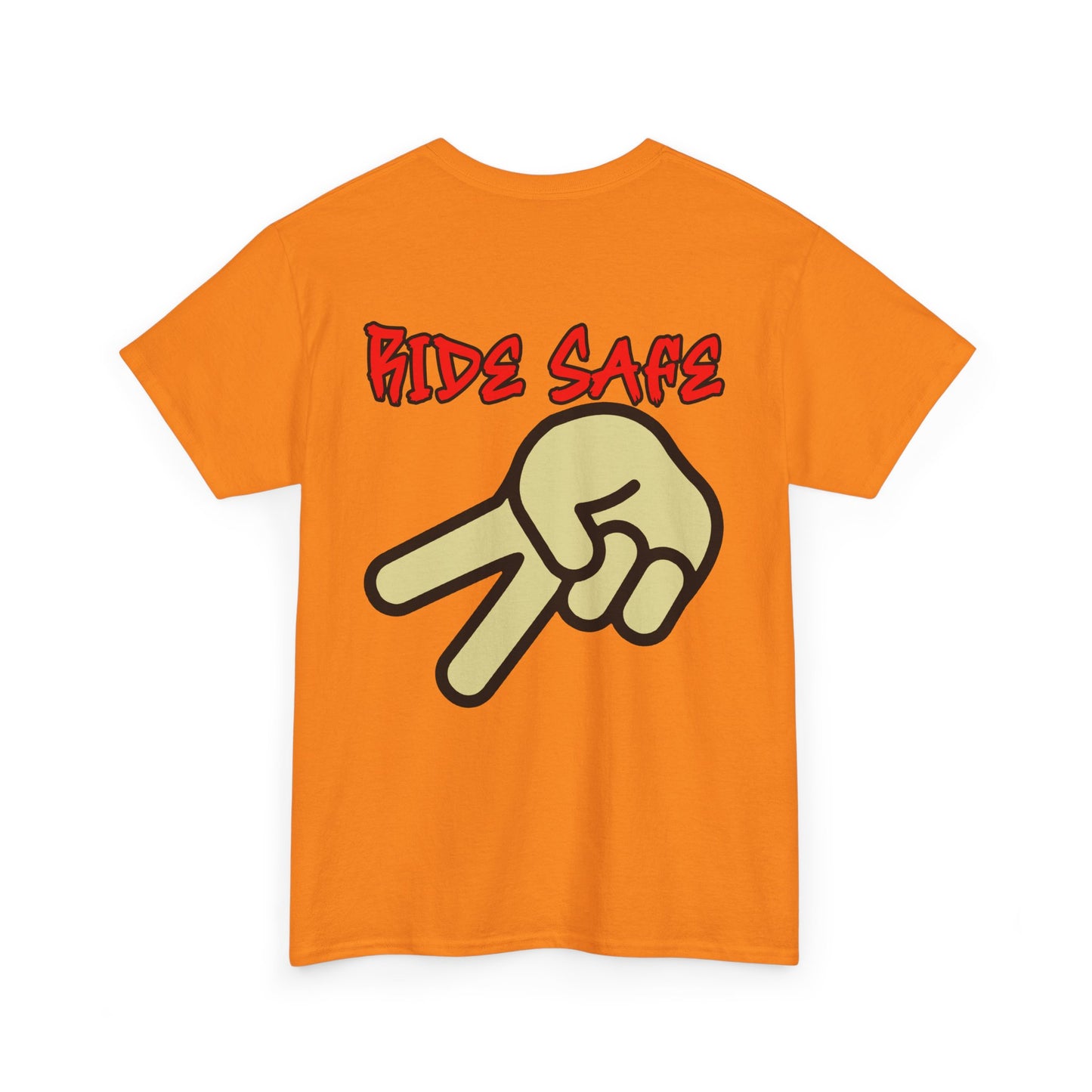 Ride Safe, Rad Moto Bunny, Heavy Cotton T-Shirt