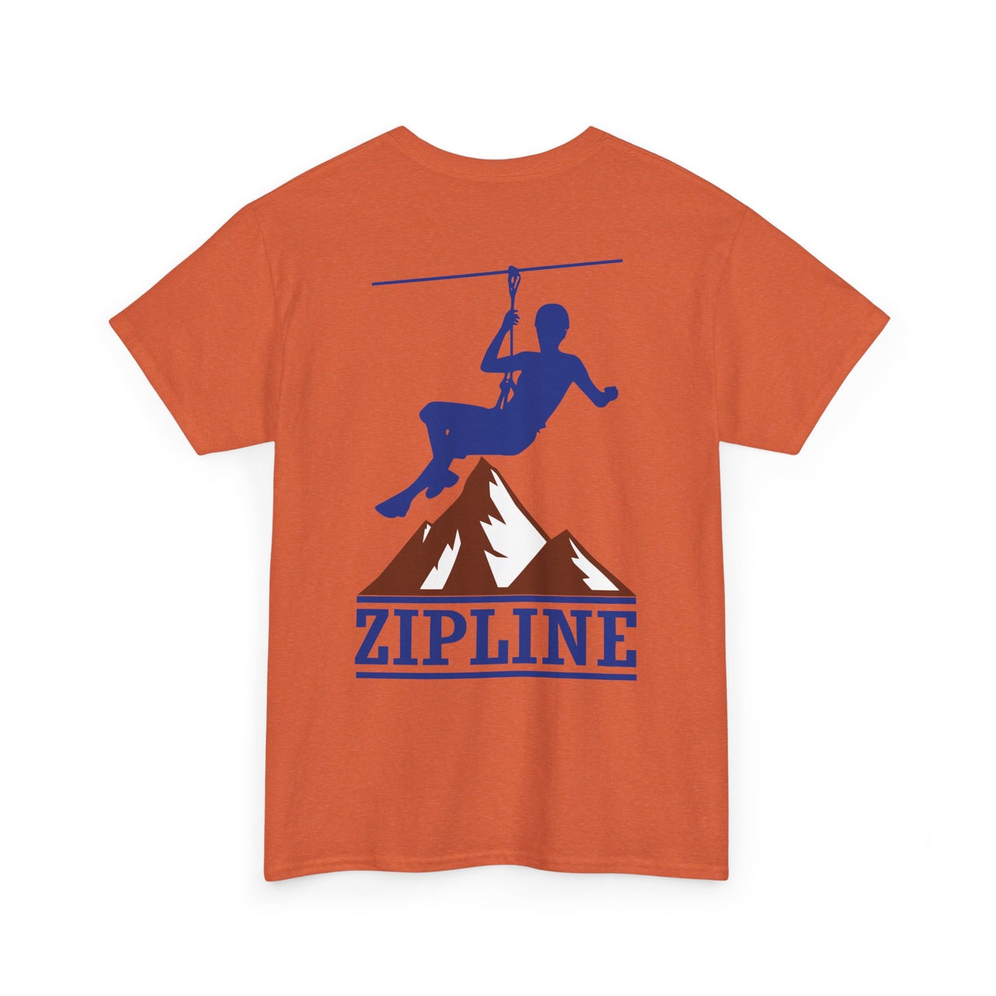 Zipline Guy. Heavy Cotton T-Shirt