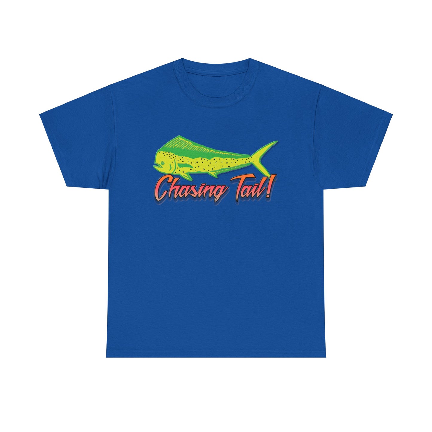 Chasing Tail Dorado. Heavy Cotton T-Shirt