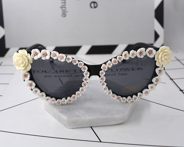 Famous Personality Rose Sunglasses