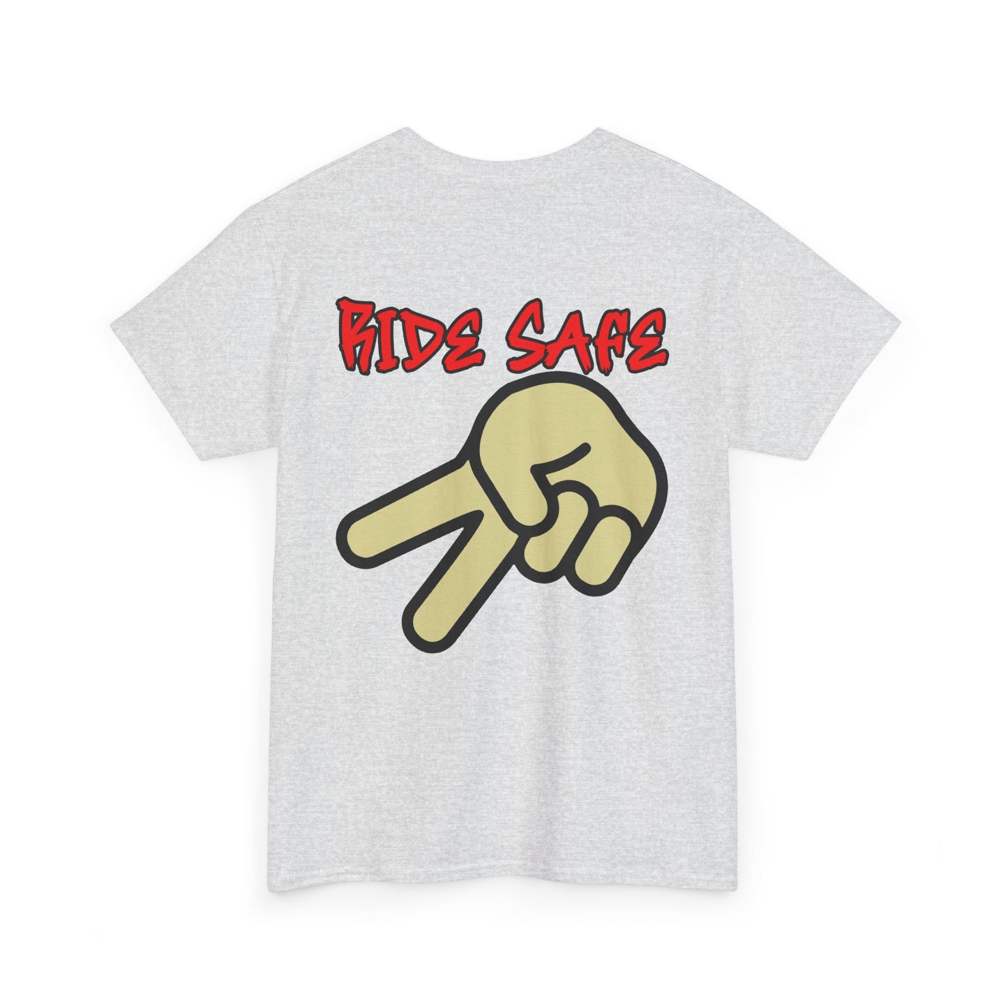 Ride Safe, Rad Moto Bunny, Heavy Cotton T-Shirt