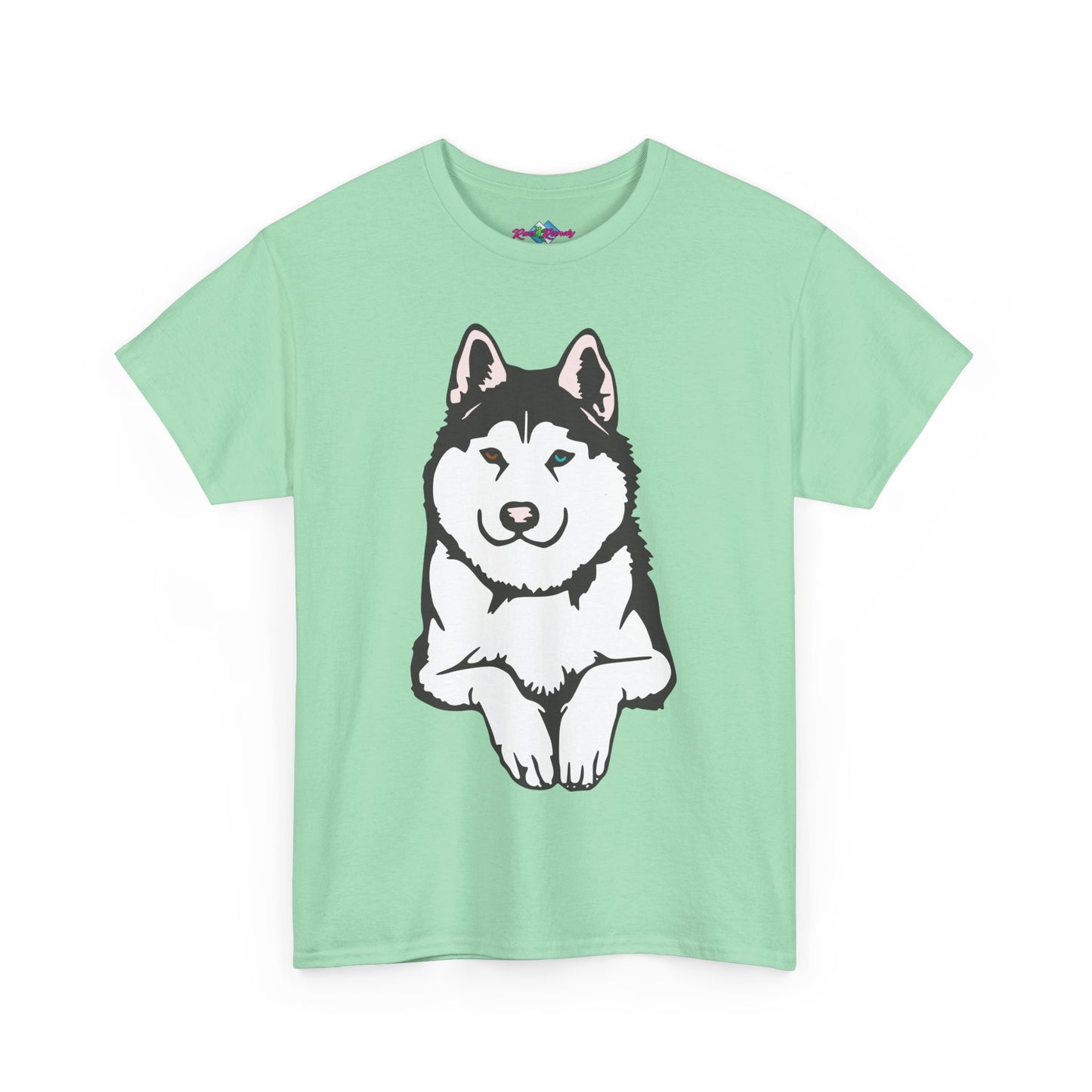 Casual Husky. Heavy Cotton T-Shirt