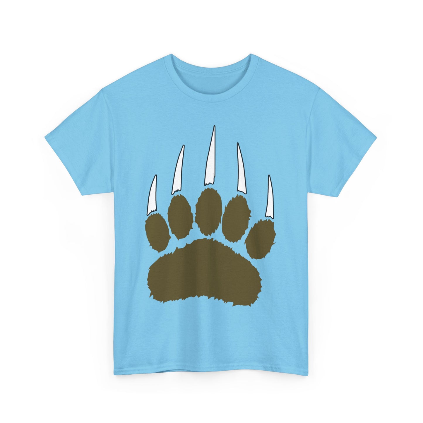 Bear Paw. Heavy Cotton T-Shirt