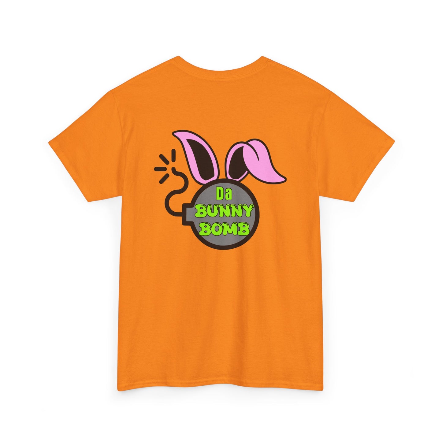 Da Bunny Bomb, Rad Moto Bunny, Heavy Cotton T-Shirt
