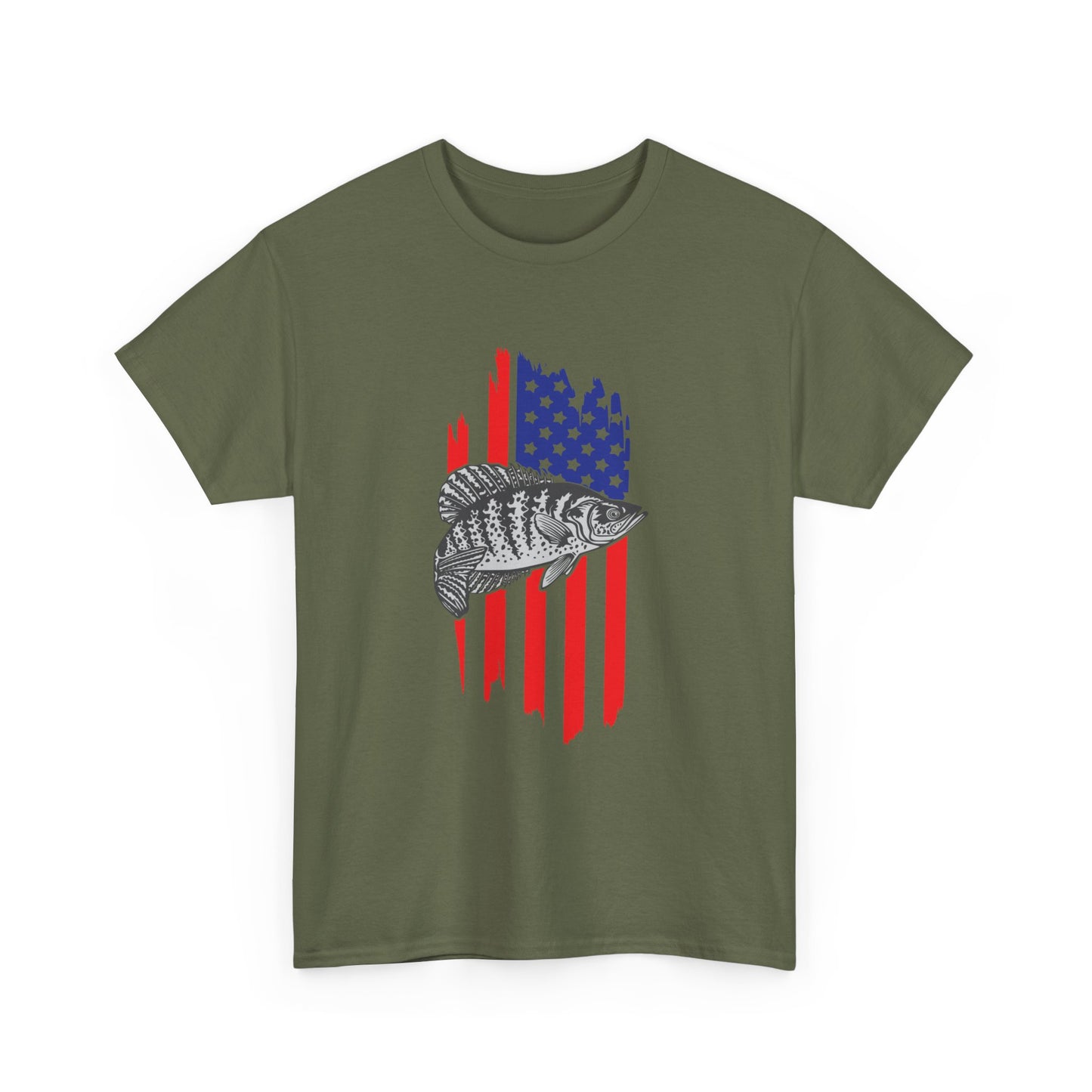 American Crappie. Heavy Cotton T-Shirt