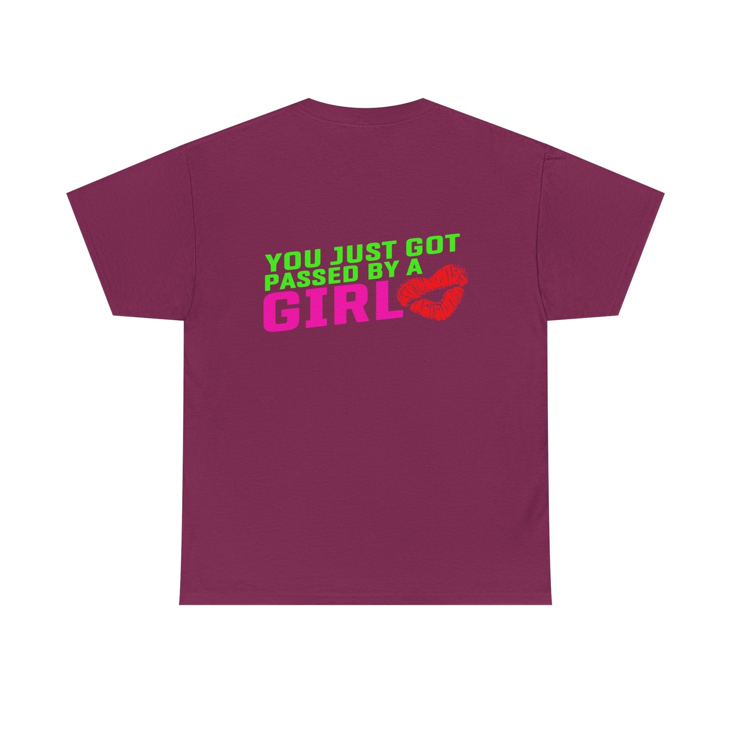 You just got passed by a Girl, Rad Moto Bunny, Heavy Cotton T-Shirt