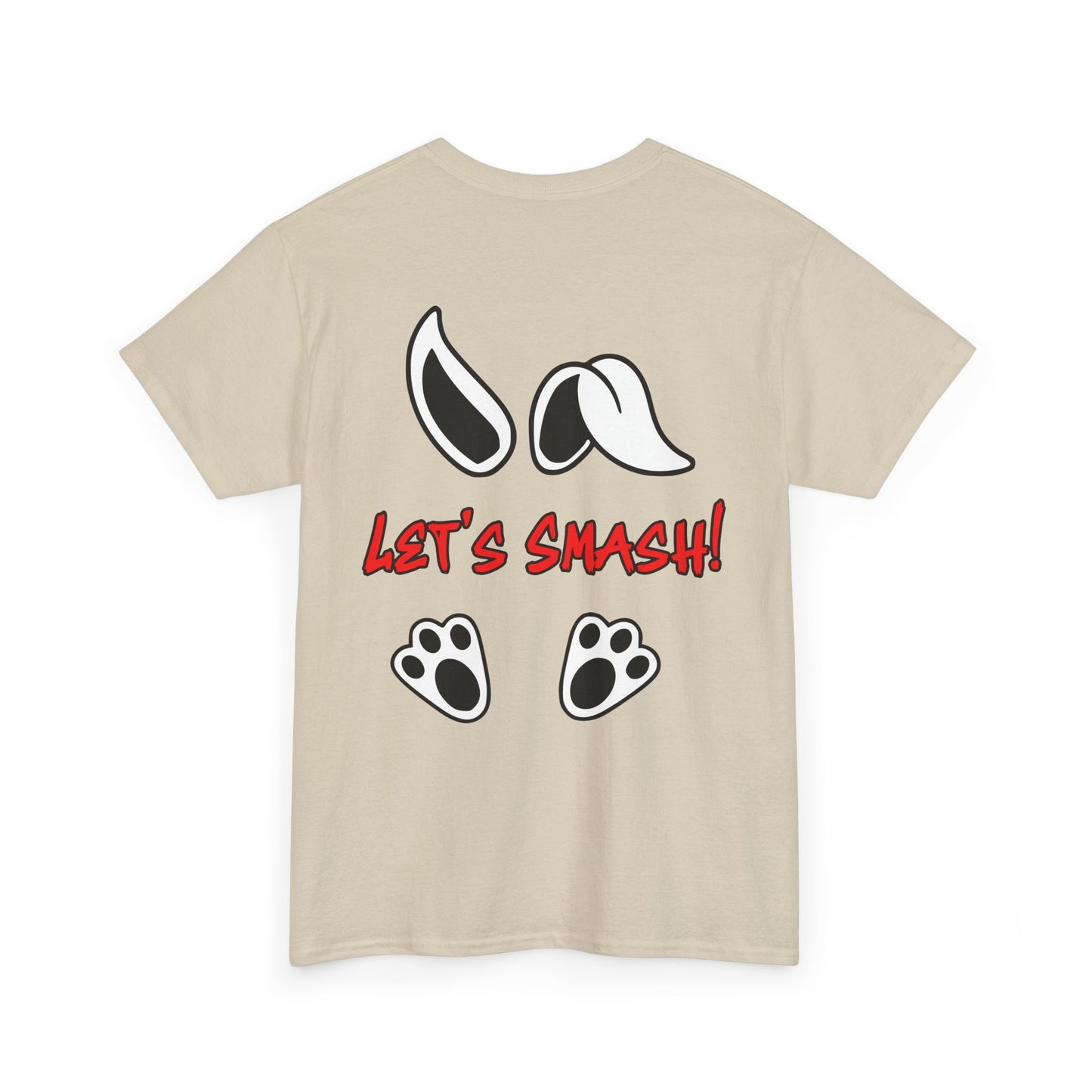 Let's Smash!, Rad Moto Bunny, Heavy Cotton T-Shirt