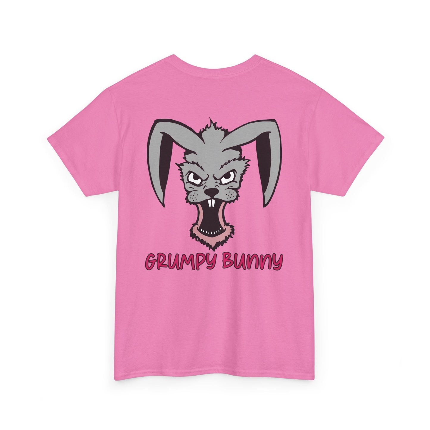 Grumpy Bunny, Rad Moto Bunny, Heavy Cotton T-Shirt