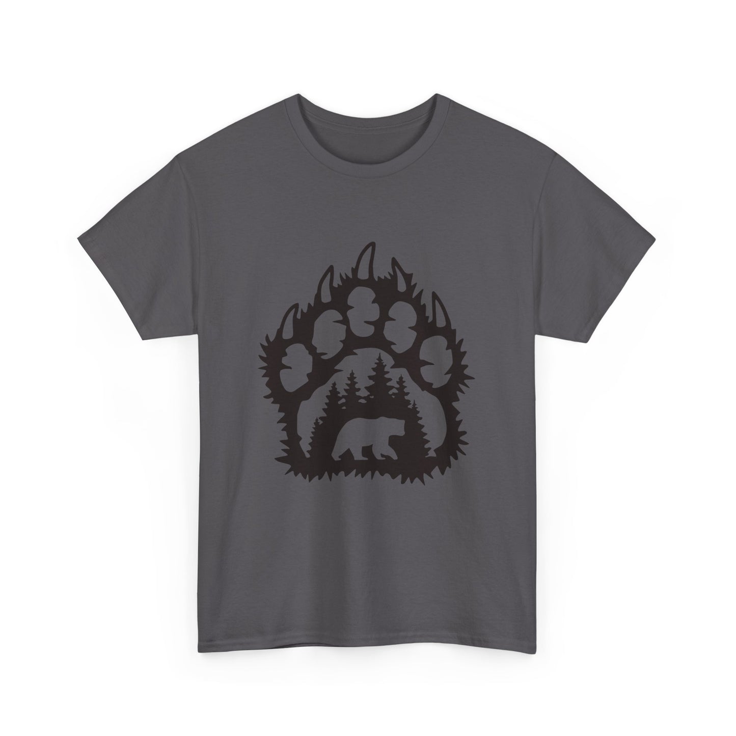 Bear Paw. Heavy Cotton T-Shirt