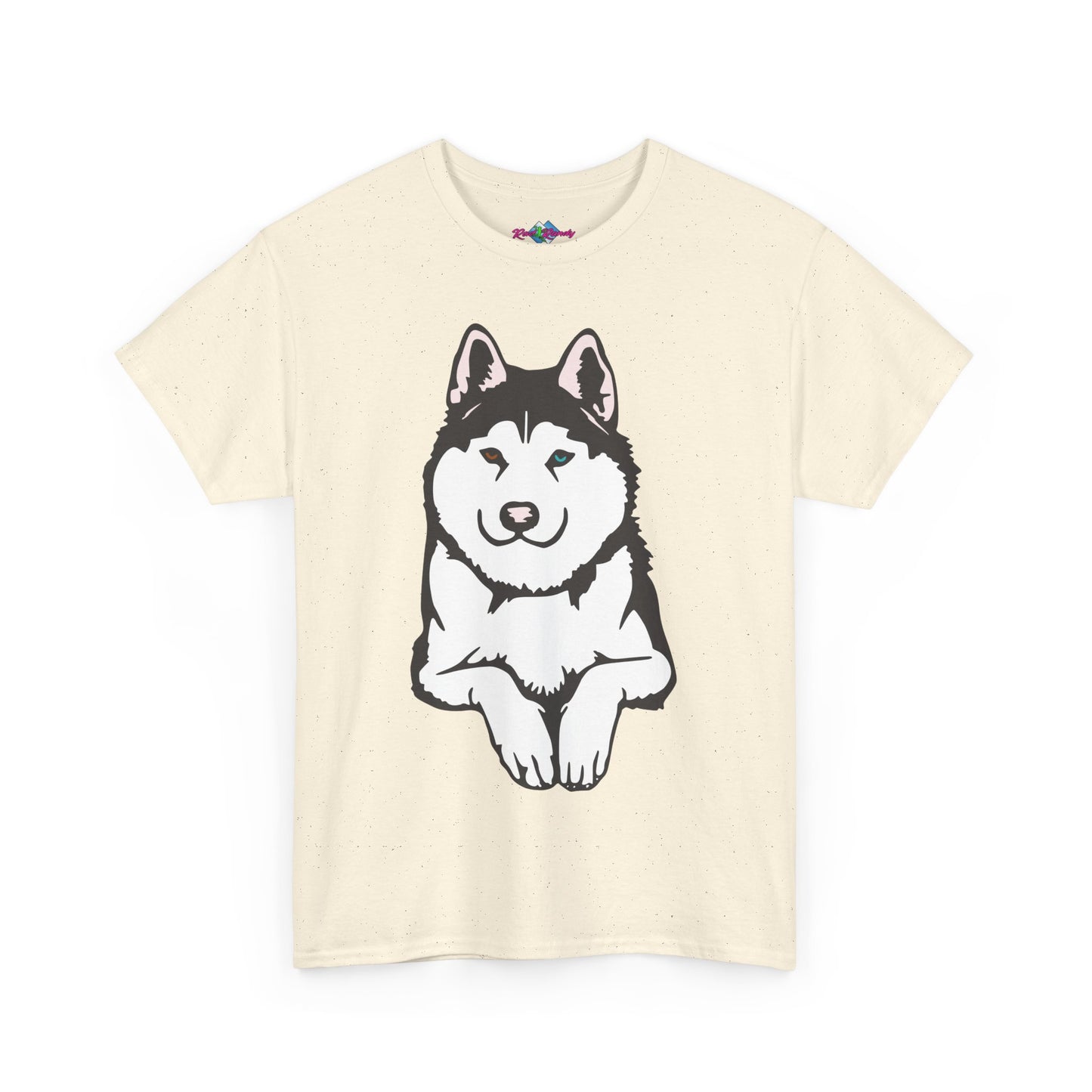 Casual Husky. Heavy Cotton T-Shirt