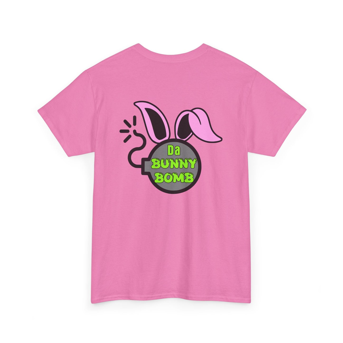 Da Bunny Bomb, Rad Moto Bunny, Heavy Cotton T-Shirt