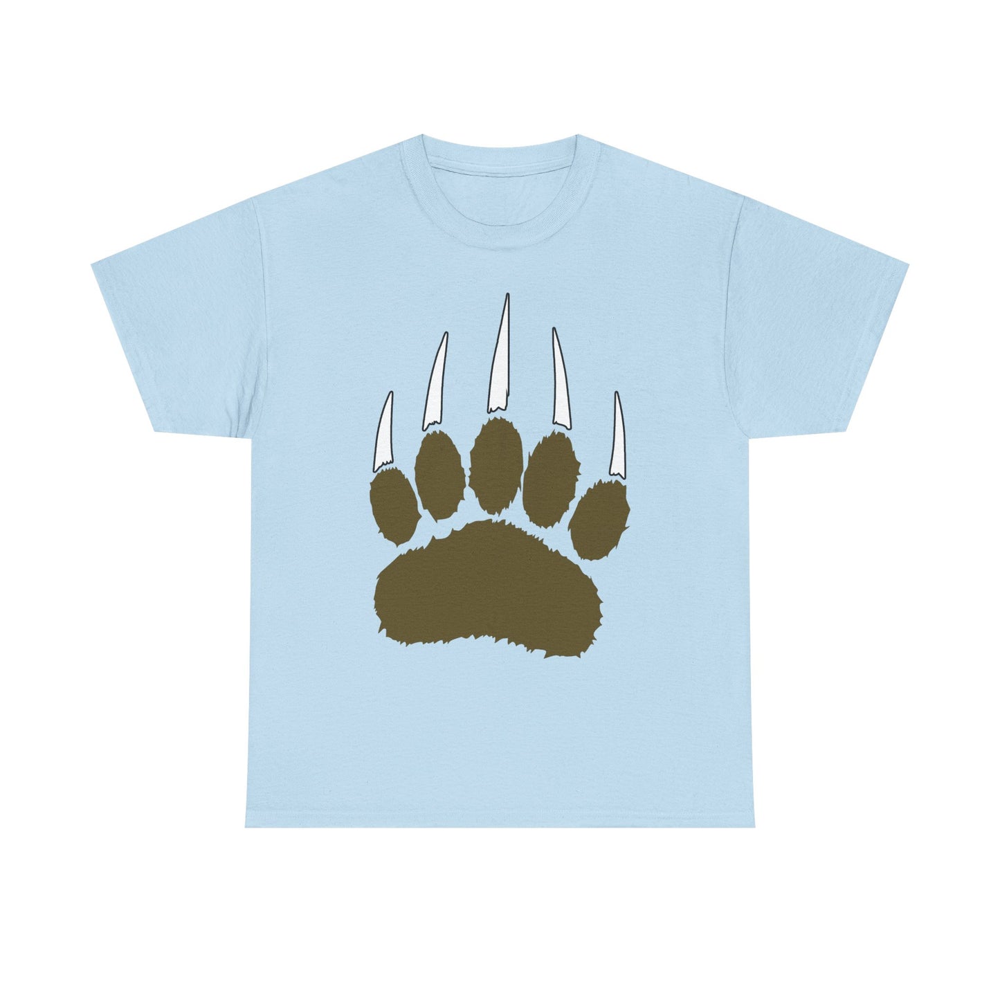 Bear Paw. Heavy Cotton T-Shirt