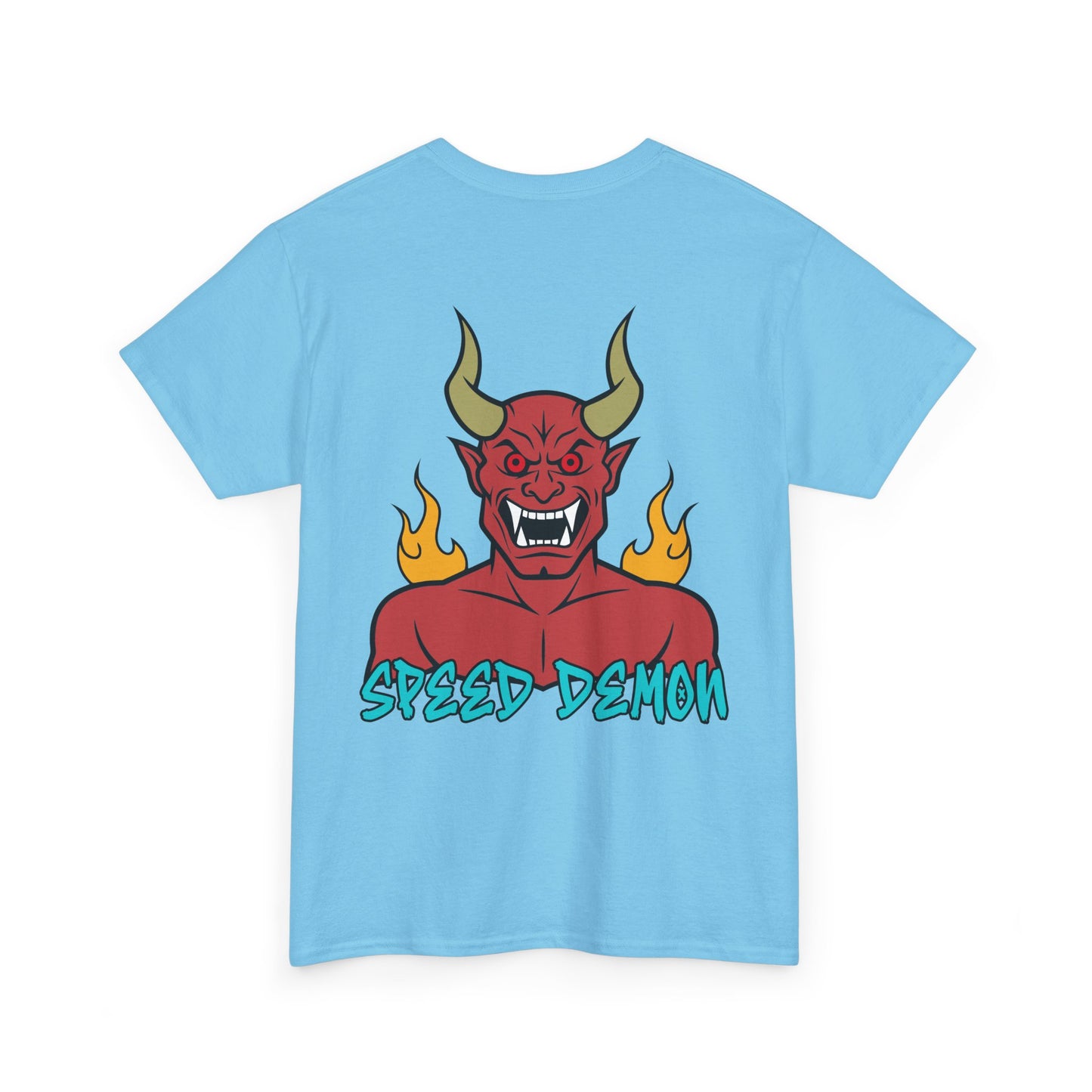 Speed Demon, Rad Moto Bunny, Heavy Cotton T-Shirt