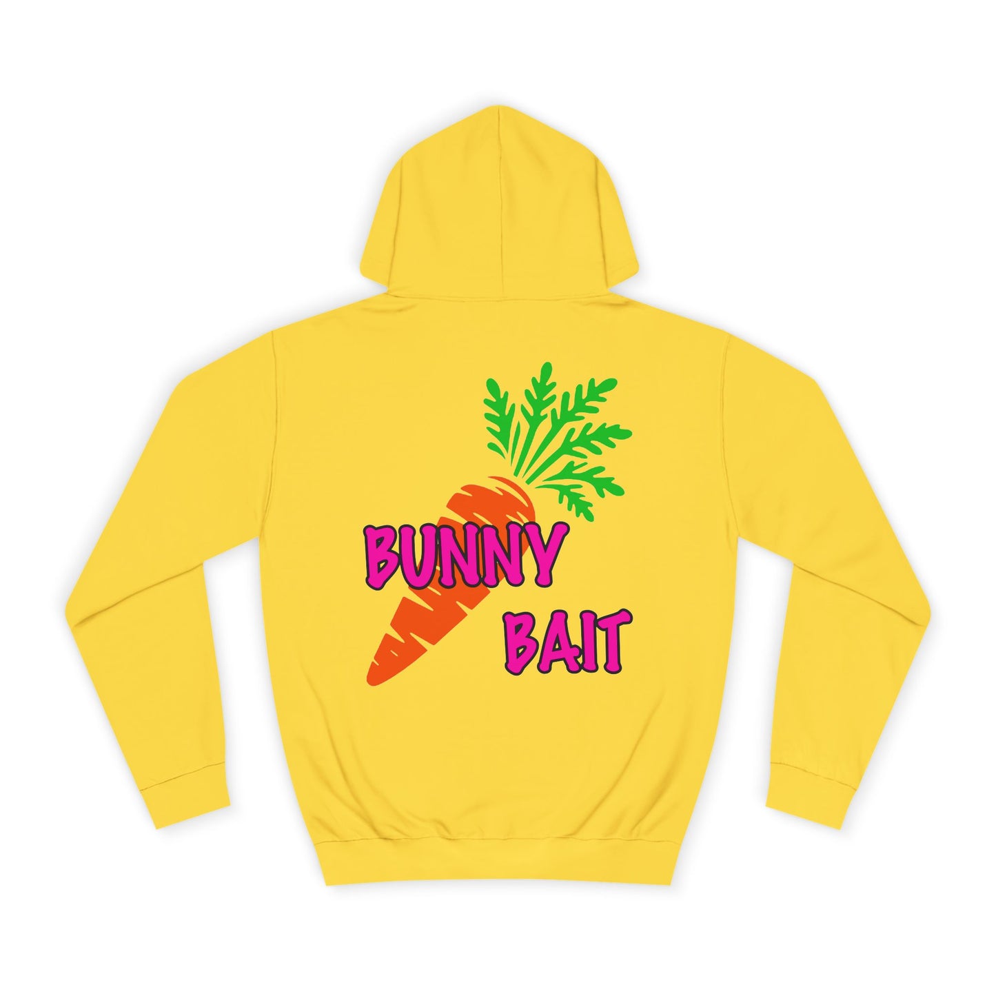 Bunny Bait, Rad Moto Bunny, Unisex Hoodie - Biker Style Sweatshirt for Motorcycle Enthusiasts