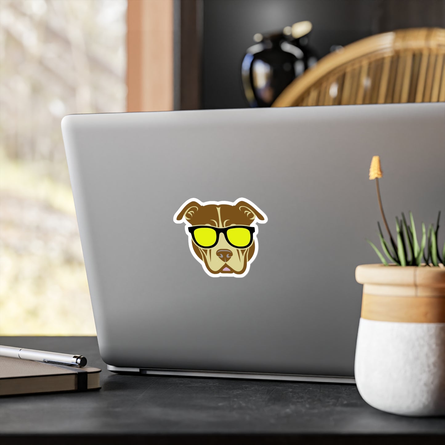 Kewl Dog. Kiss-Cut Vinyl Sticker