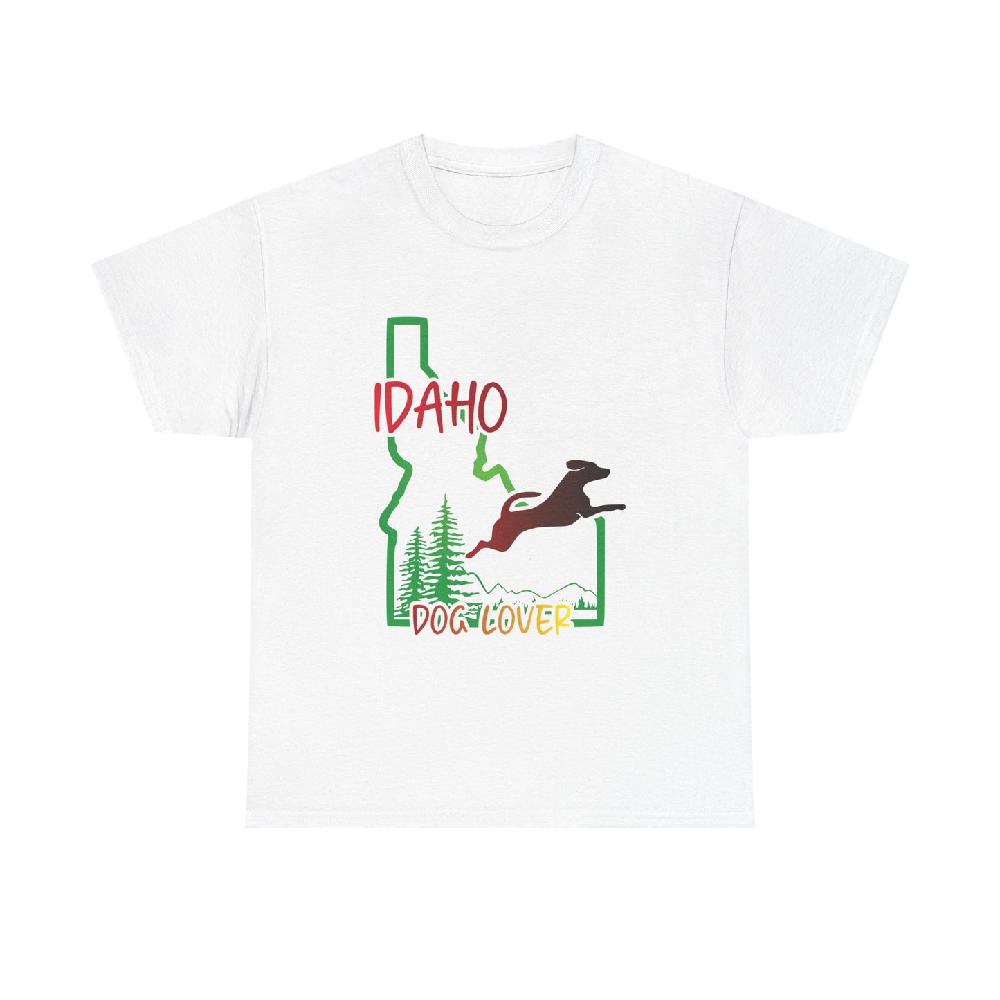 Idaho Dog Lover. Heavy Cotton T-Shirt