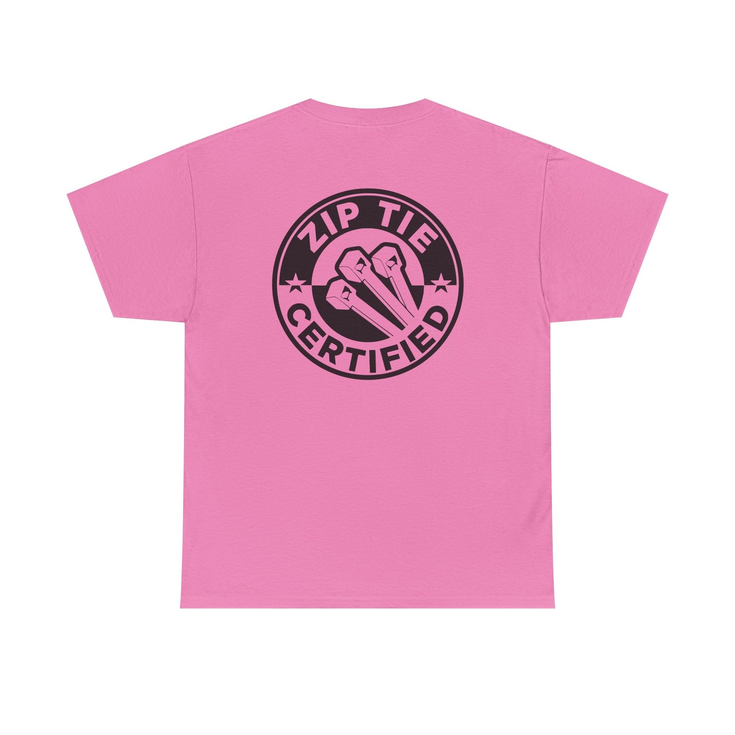 Zip Tie Certified, Rad Moto Bunny, Heavy Cotton T-Shirt