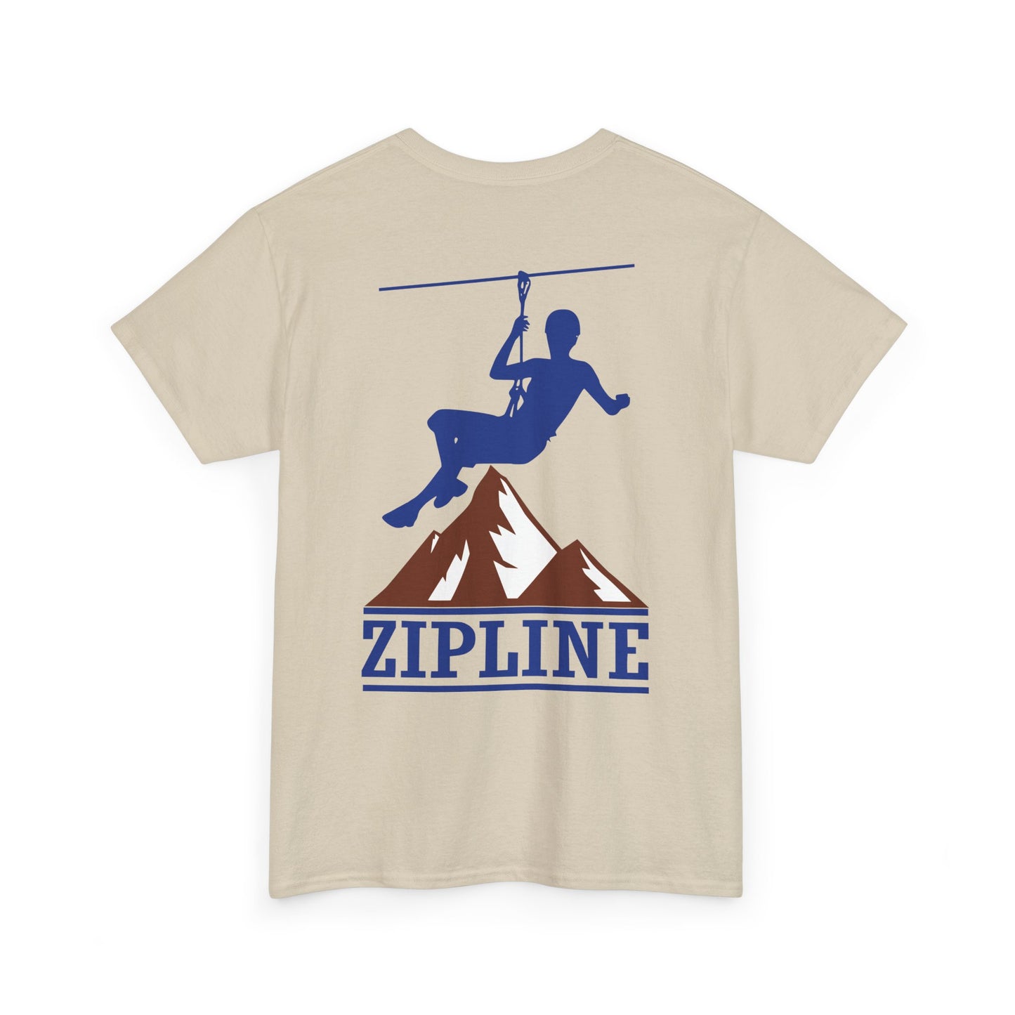 Zipline Guy. Heavy Cotton T-Shirt