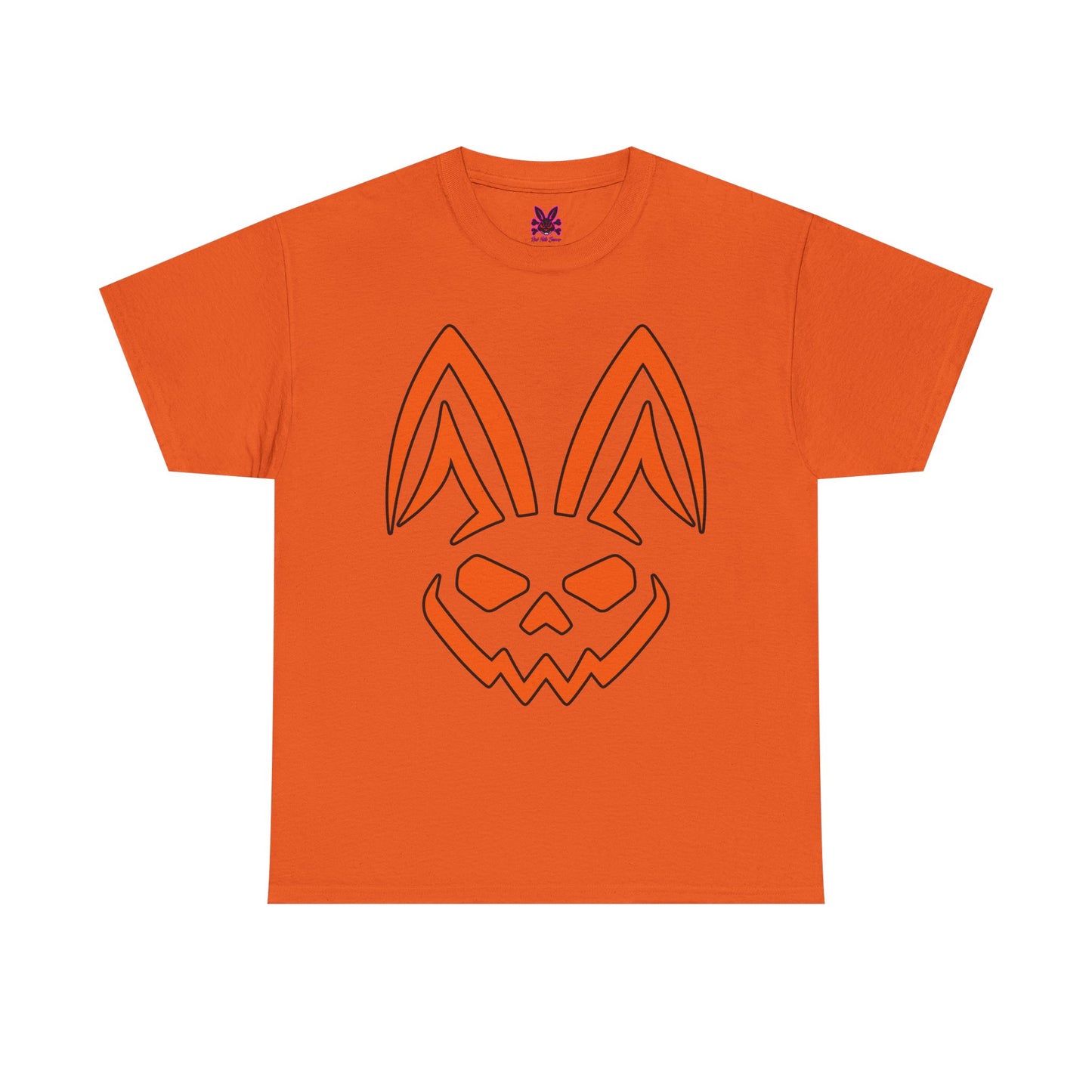 Halloween Bunny. Rad Moto Bunny, Heavy Cotton T-Shirt