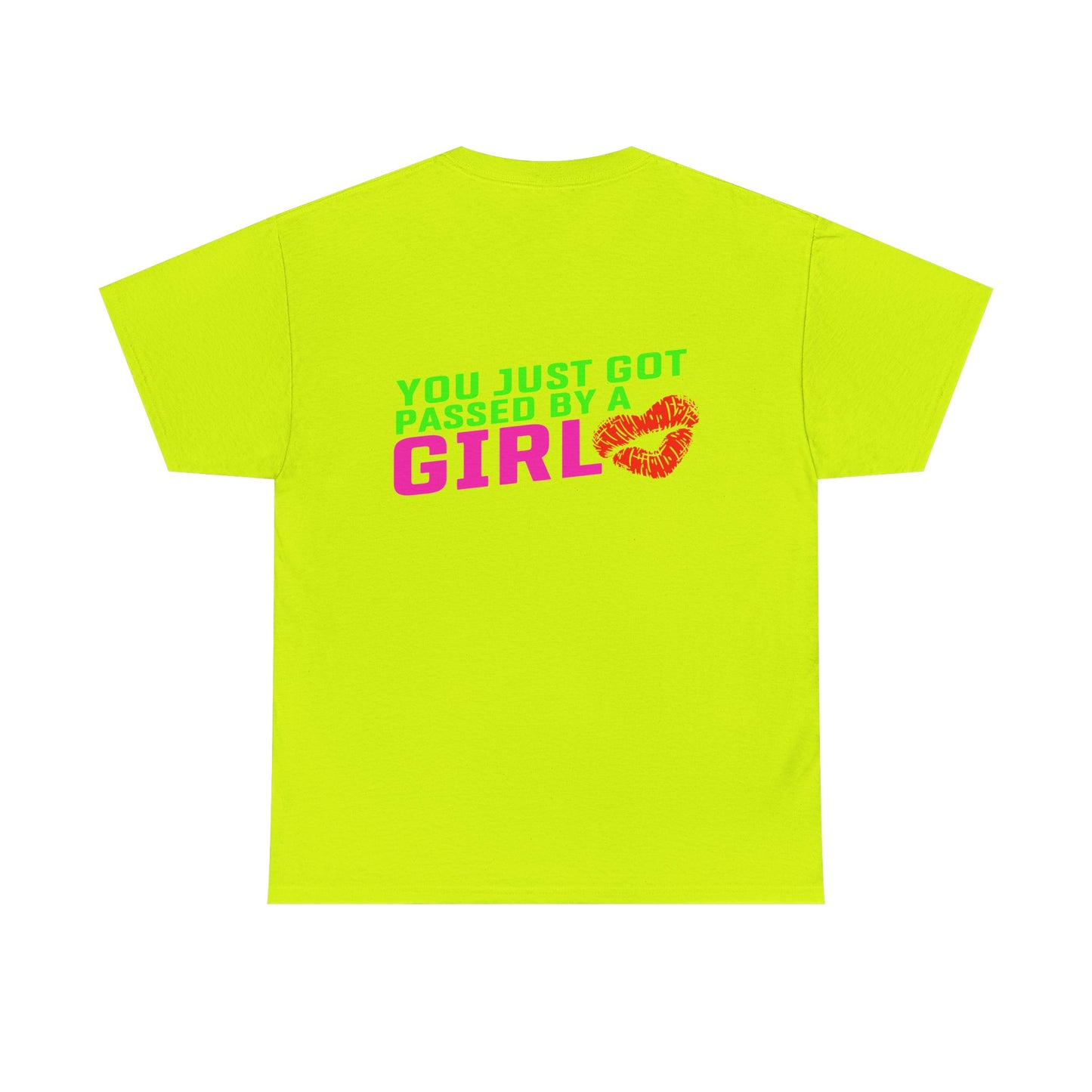 You just got passed by a Girl, Rad Moto Bunny, Heavy Cotton T-Shirt